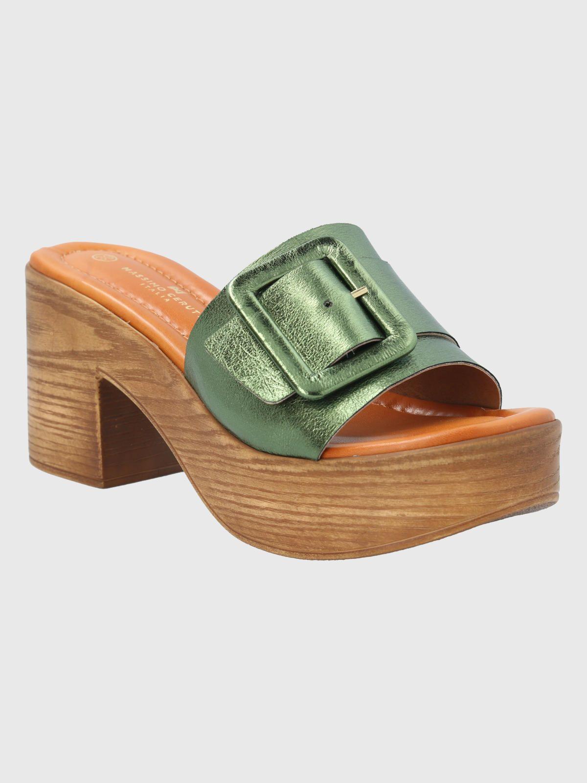 Sandalia Verde Mujer Donnias -0