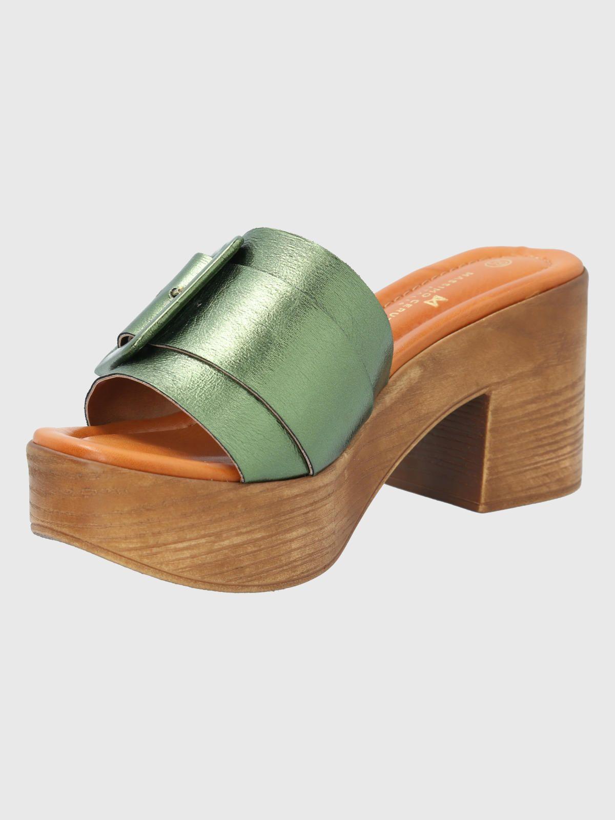 Sandalia Verde Mujer Donnias -3