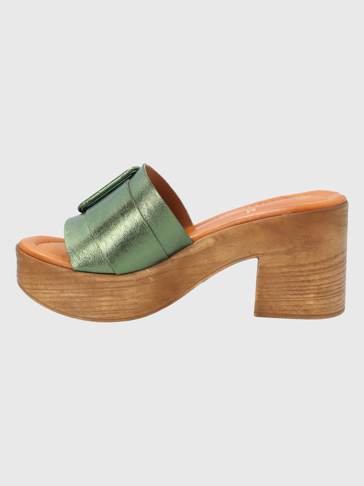 Sandalia Verde Mujer Donnias -4