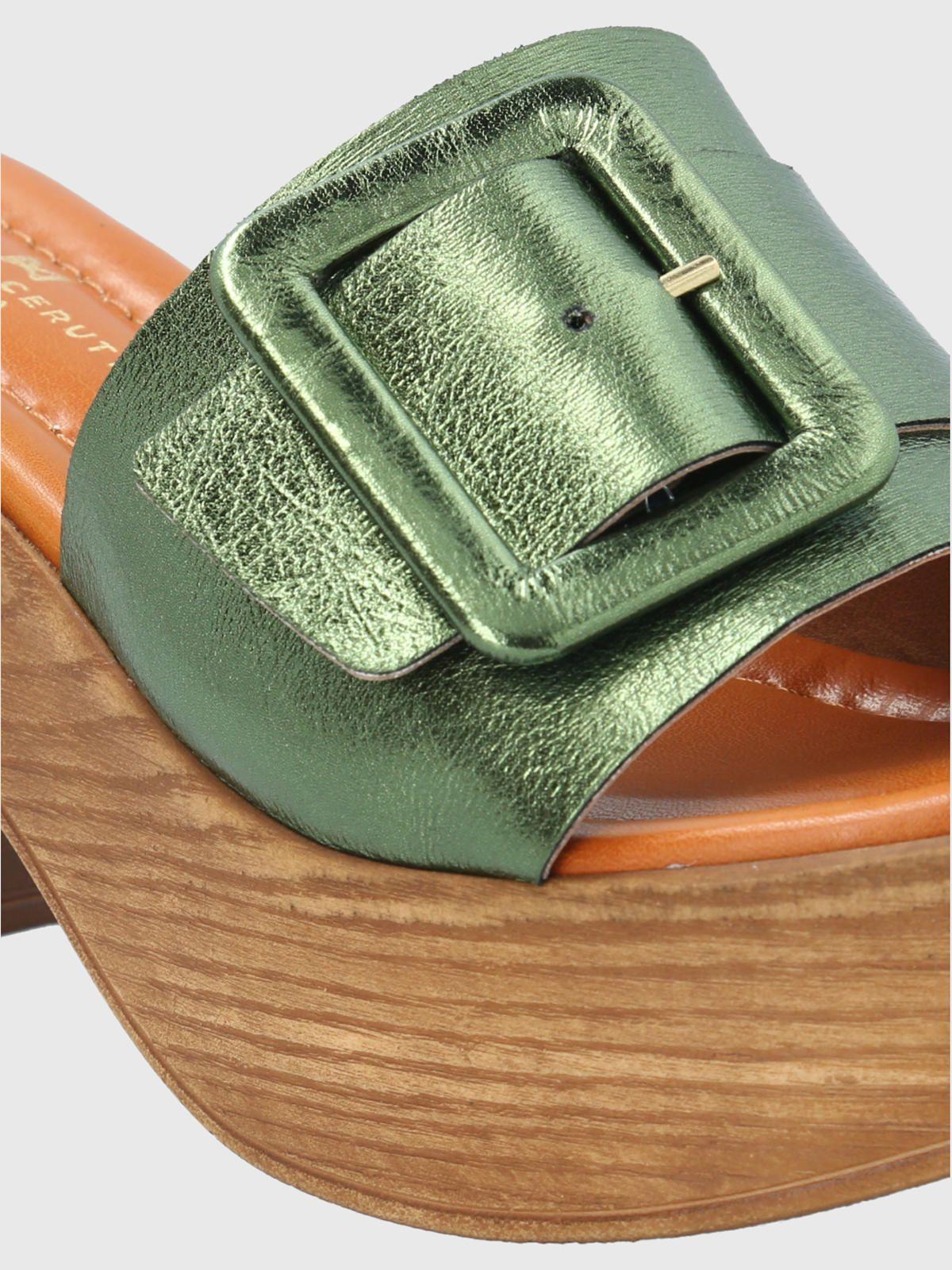 Sandalia Verde Mujer Donnias -6