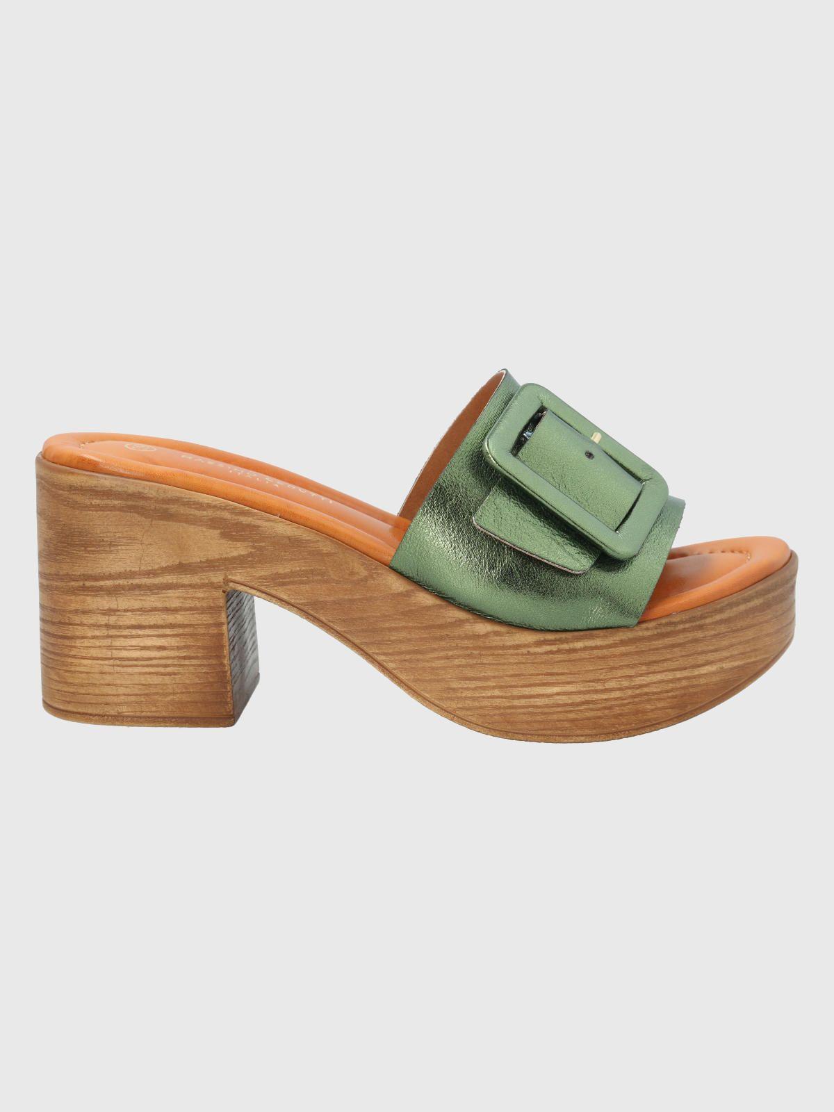 Sandalia Verde Mujer Donnias -1