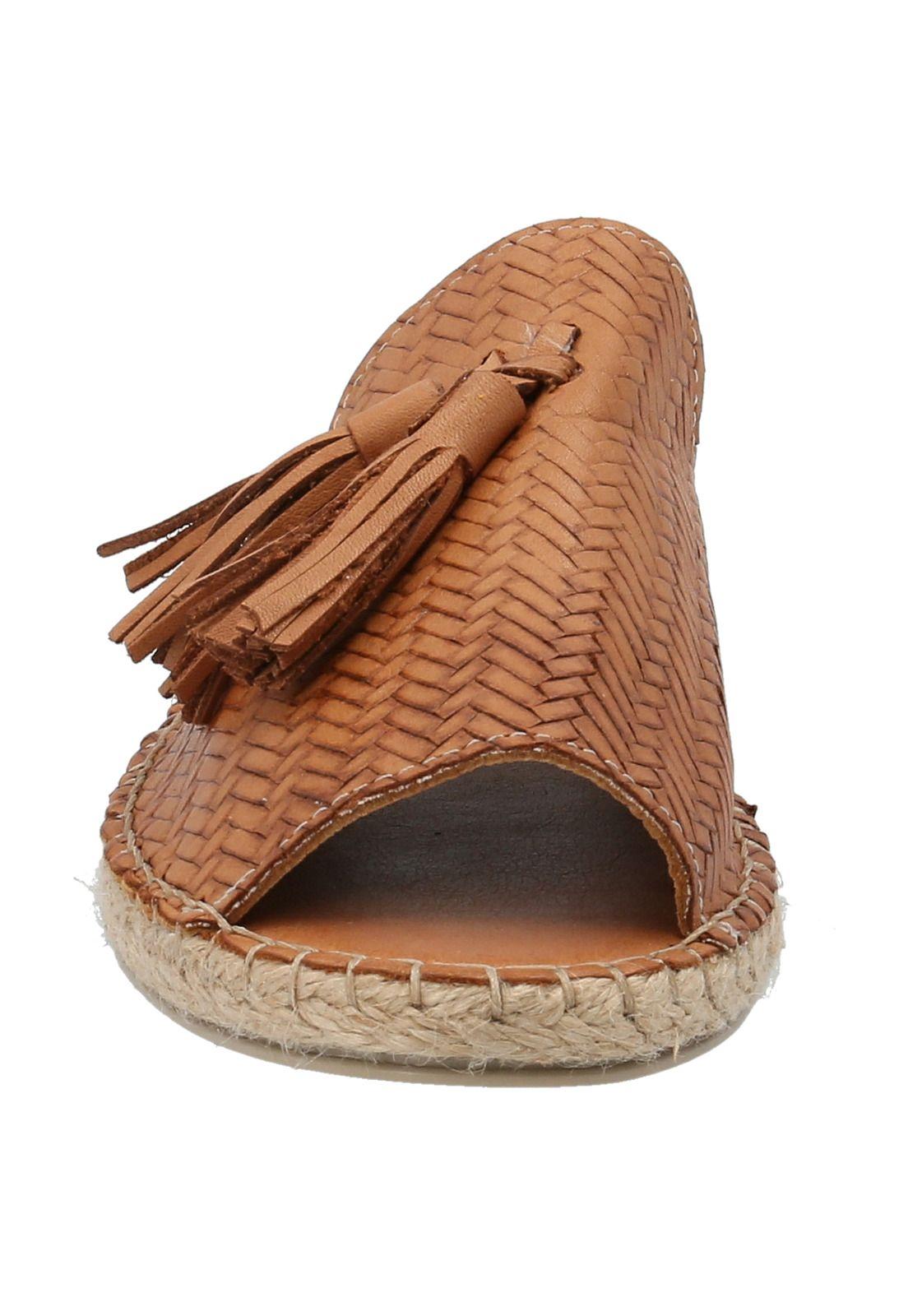 Sandalia Mujer Sole Café Claro-2