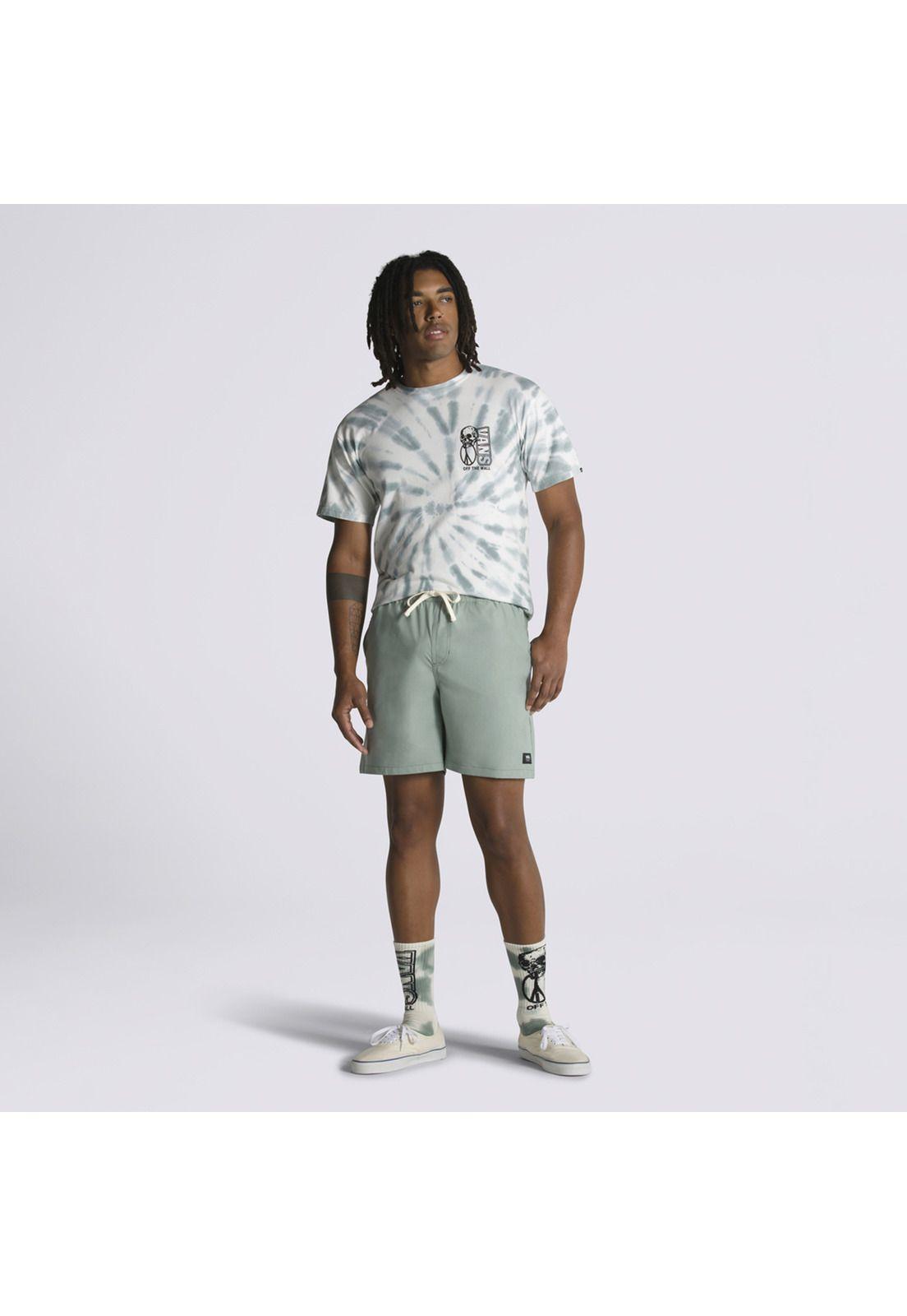Short Range Relaxed Sport Verde Hombre-0