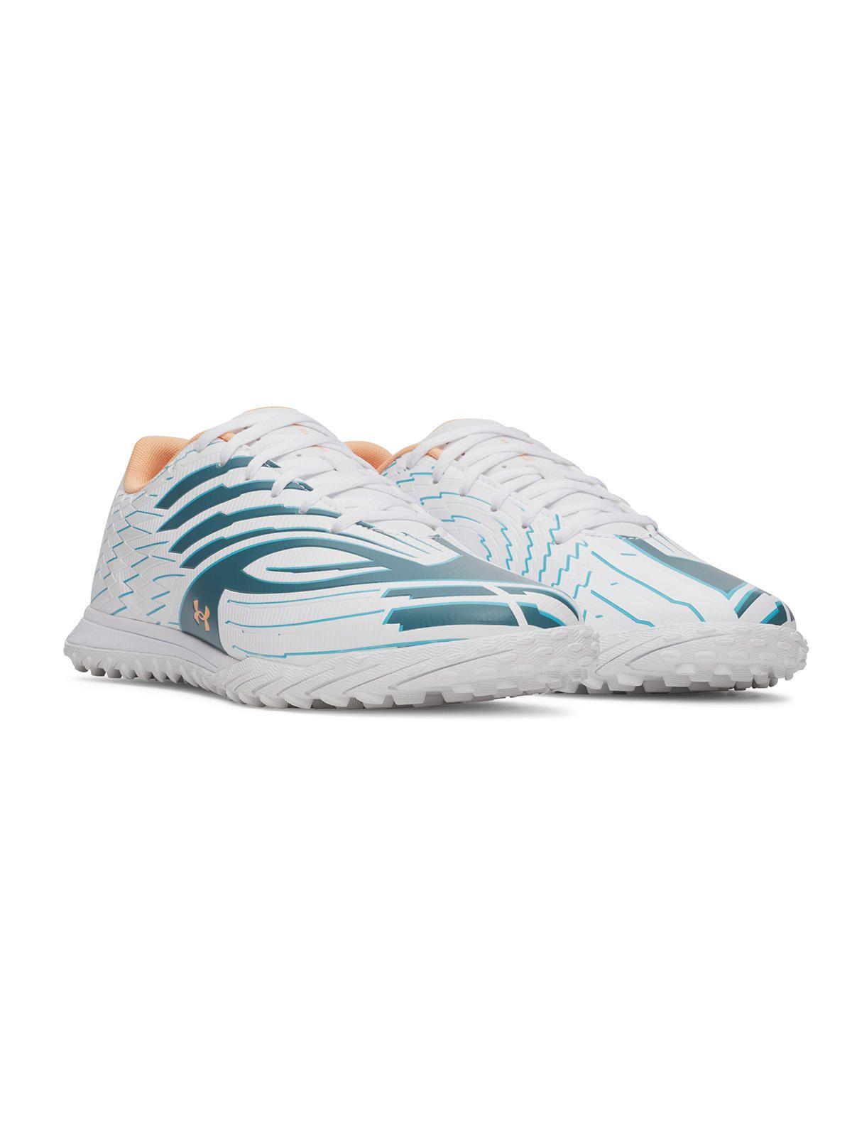 Zapatilla UA Shadow Select 4 Turf Blanco Unisex-5