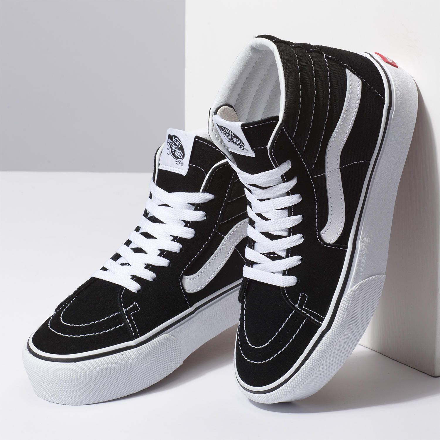 Zapatilla Urbana Ua Sk8-Hi Platform 2.0 Negro-1