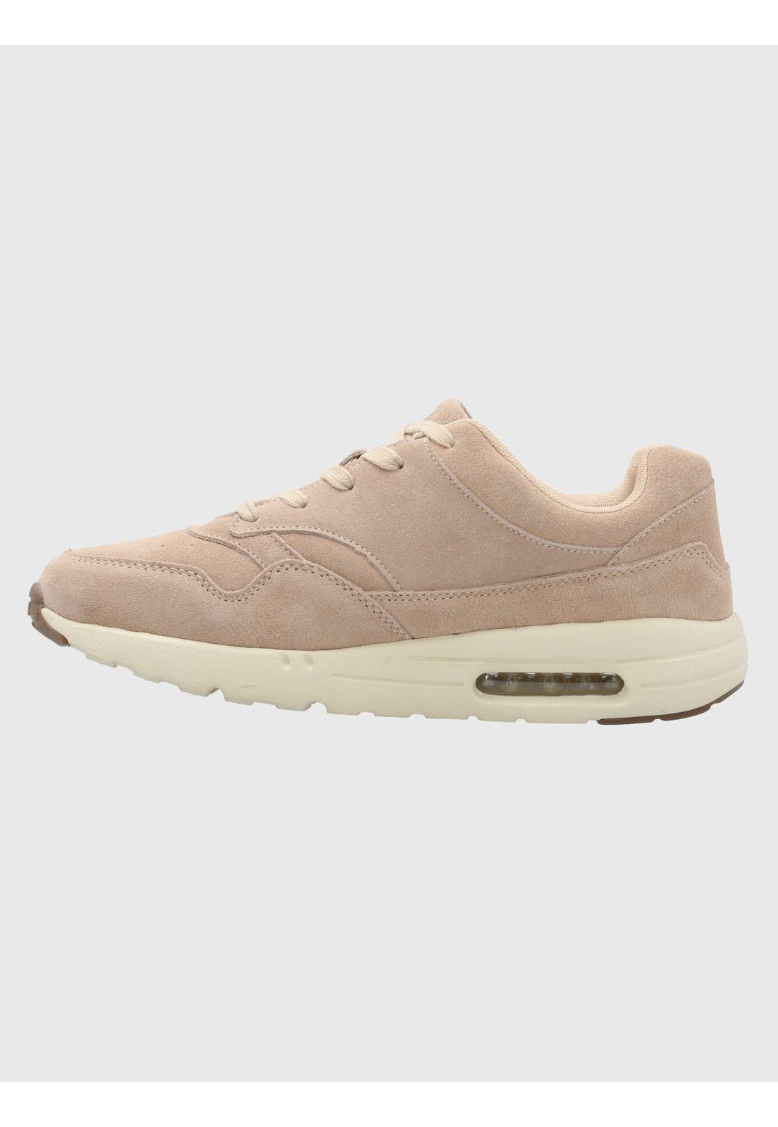 Zapatilla Cuero Hombre Brandhall Taupe-4