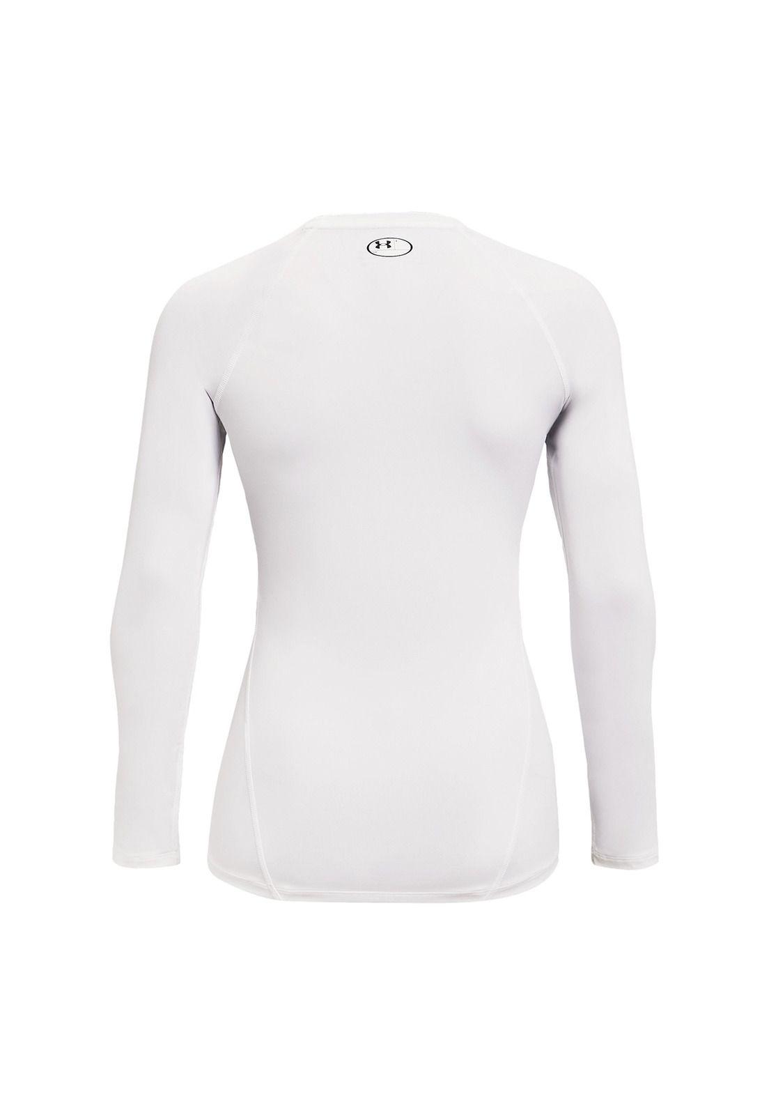 Polera Primera capa HeatGear® mujer Blanco-1