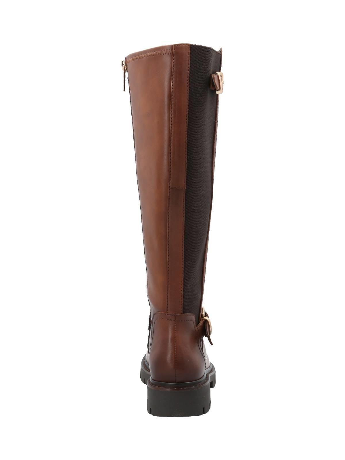 Bota Cuero Mujer Landd Café-6