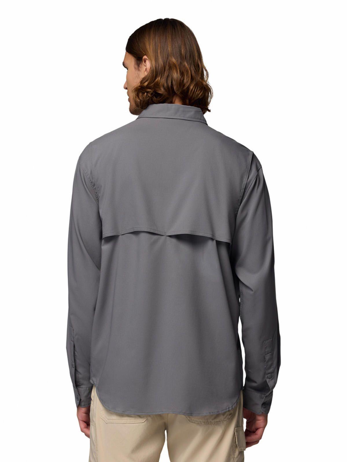 Camisa ML Hombre Silver Ridge Utility Gris-3