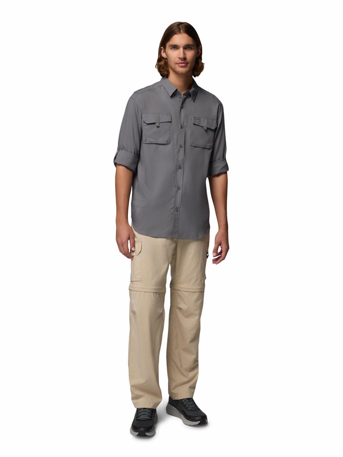 Camisa ML Hombre Silver Ridge Utility Gris-9