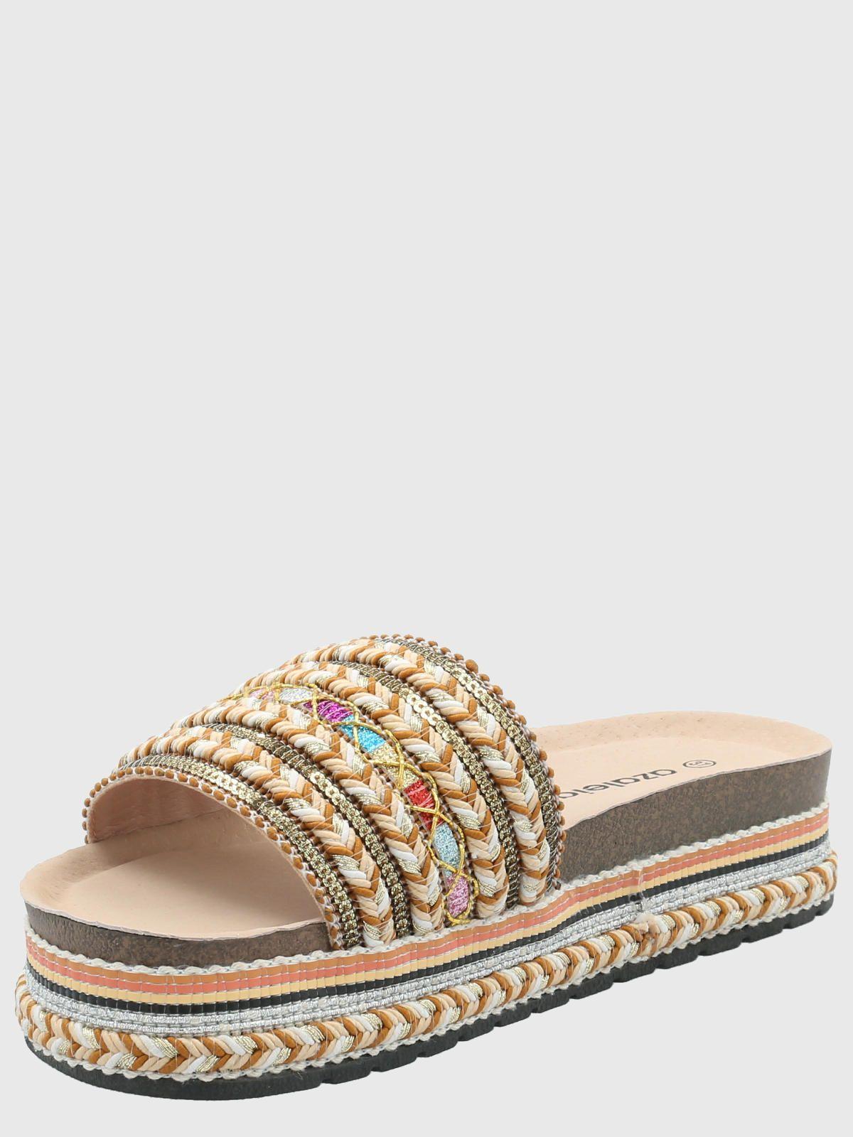 Sandalia Mujer Ennio Beige Multi -4