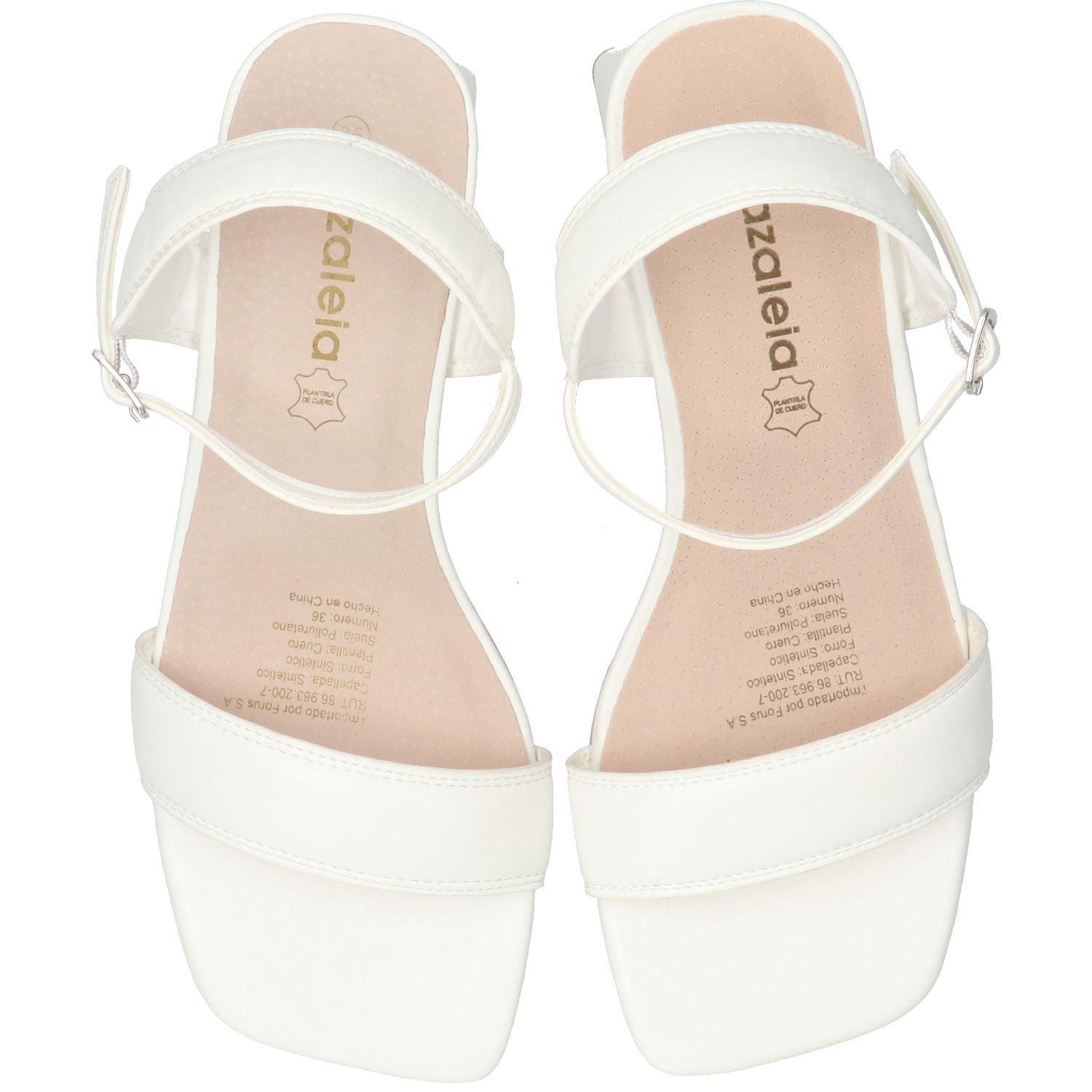 Sandalia Lindy Blanco Mujer-7