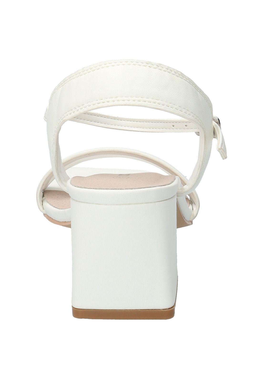 Sandalia Lindy Blanco Mujer-6