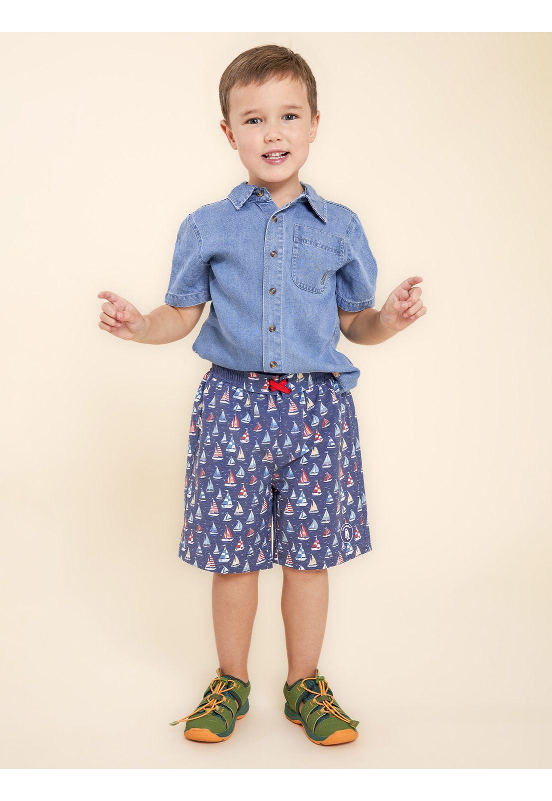 Traje De Baño Niño Sea Ray Navy-1