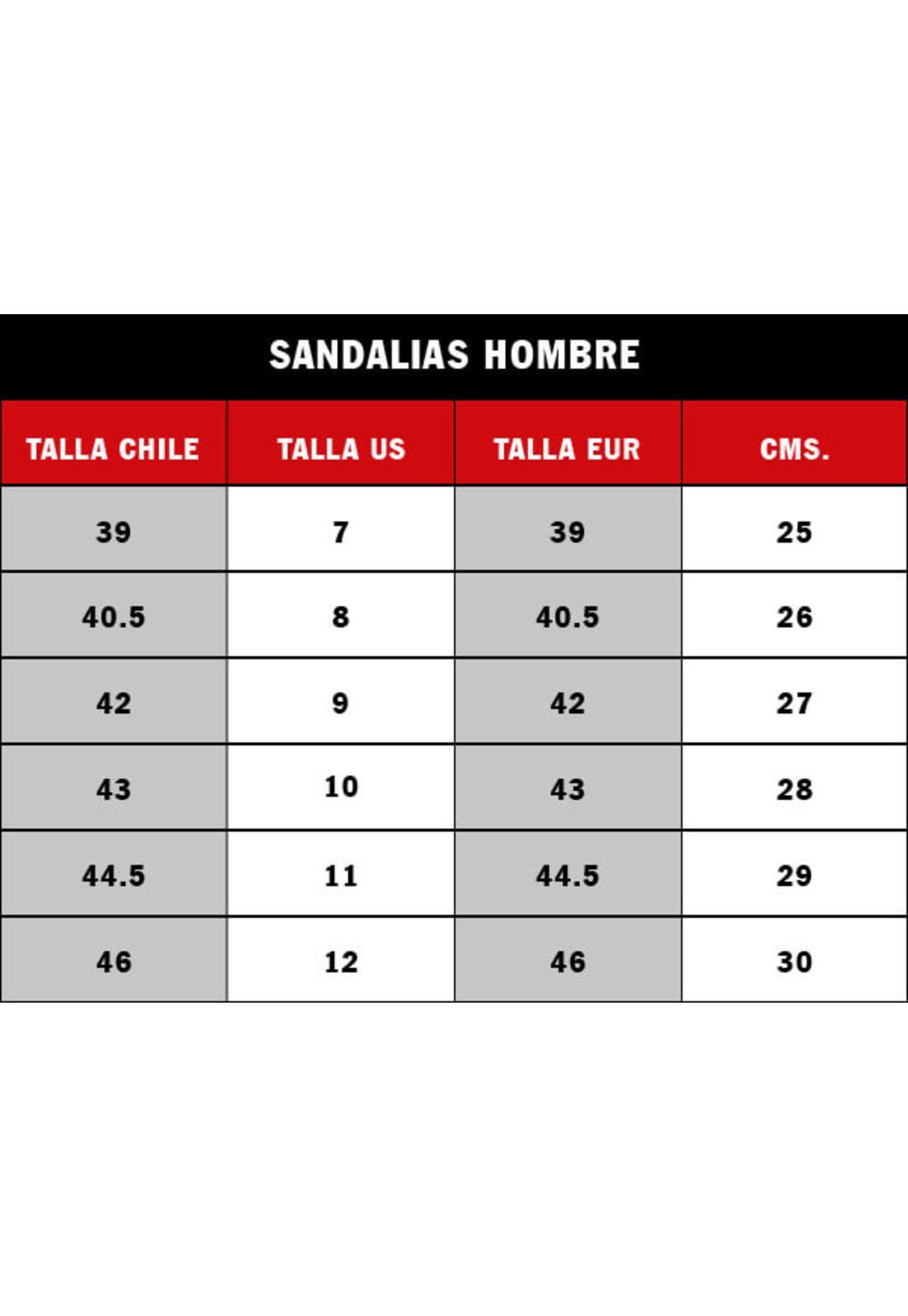 Sandalia Hombre La Costa Slide-On Checker Wht/Blk-2