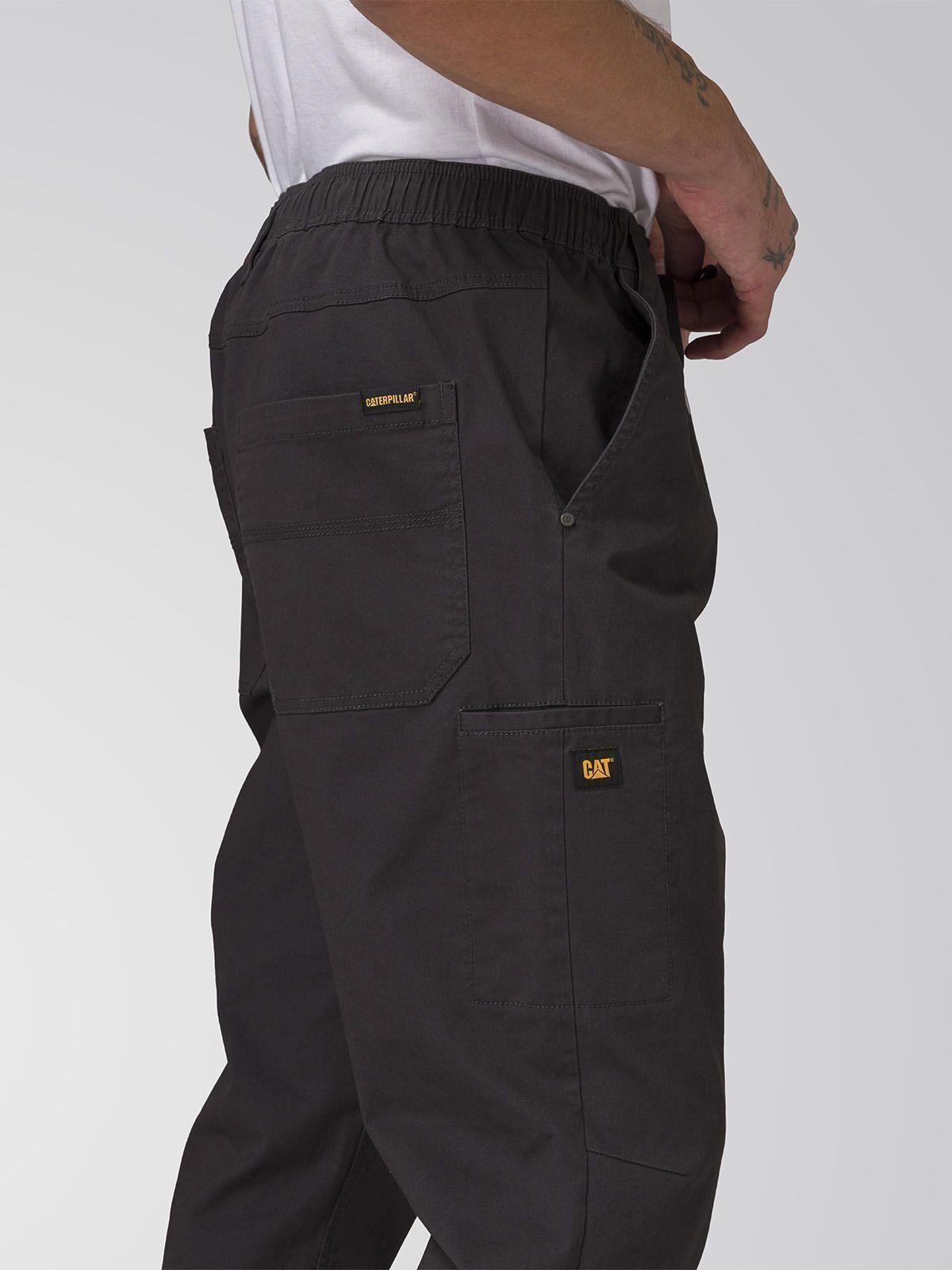 Pantalón Twill Hombre Stretch Utility Negro-7