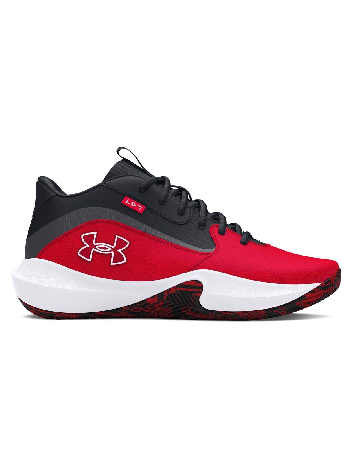 Zapatillas Bsketball unisex Lockdown7 Rojo-0