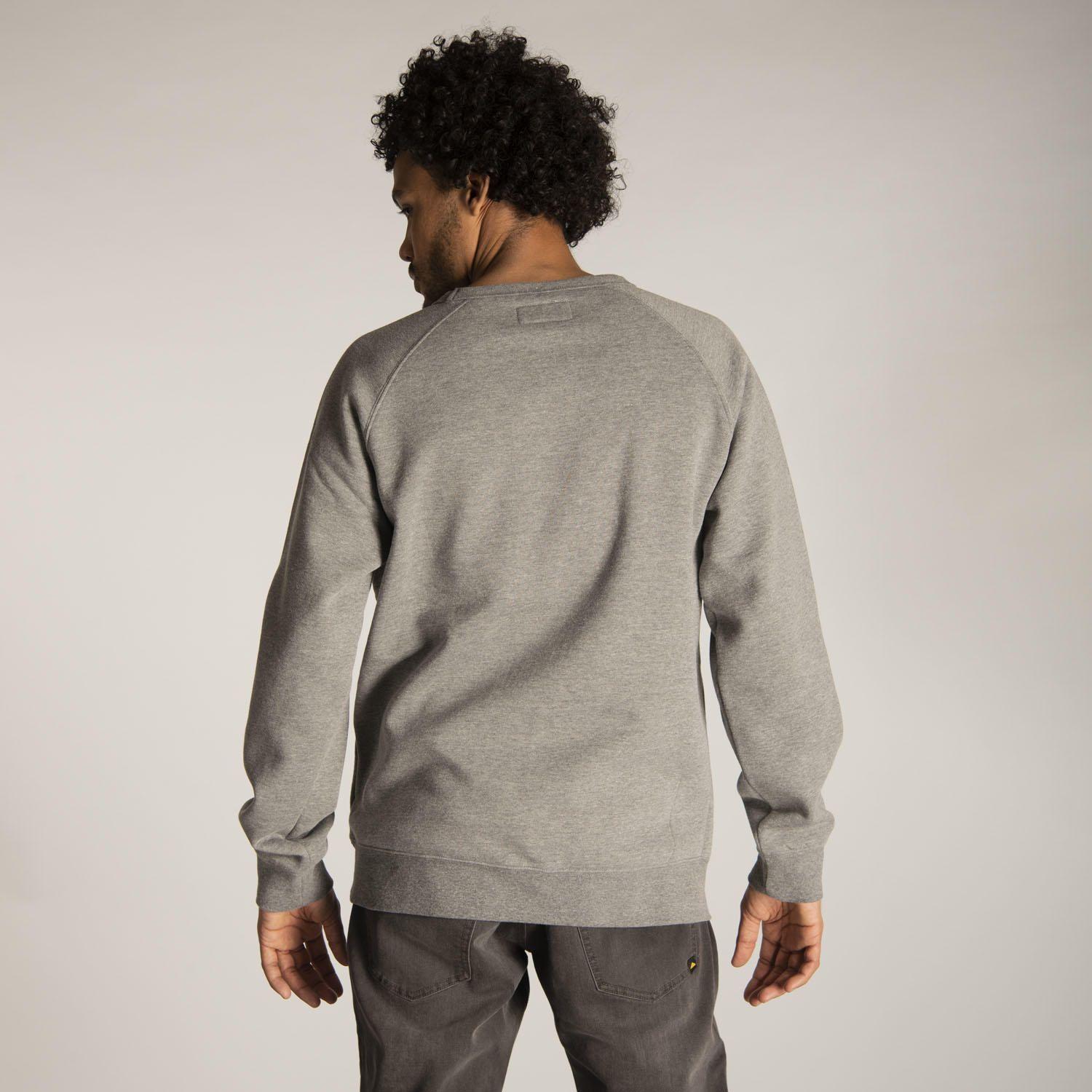 Polerón Hombre Fdtn Dm Crewneck Sw Gris-2