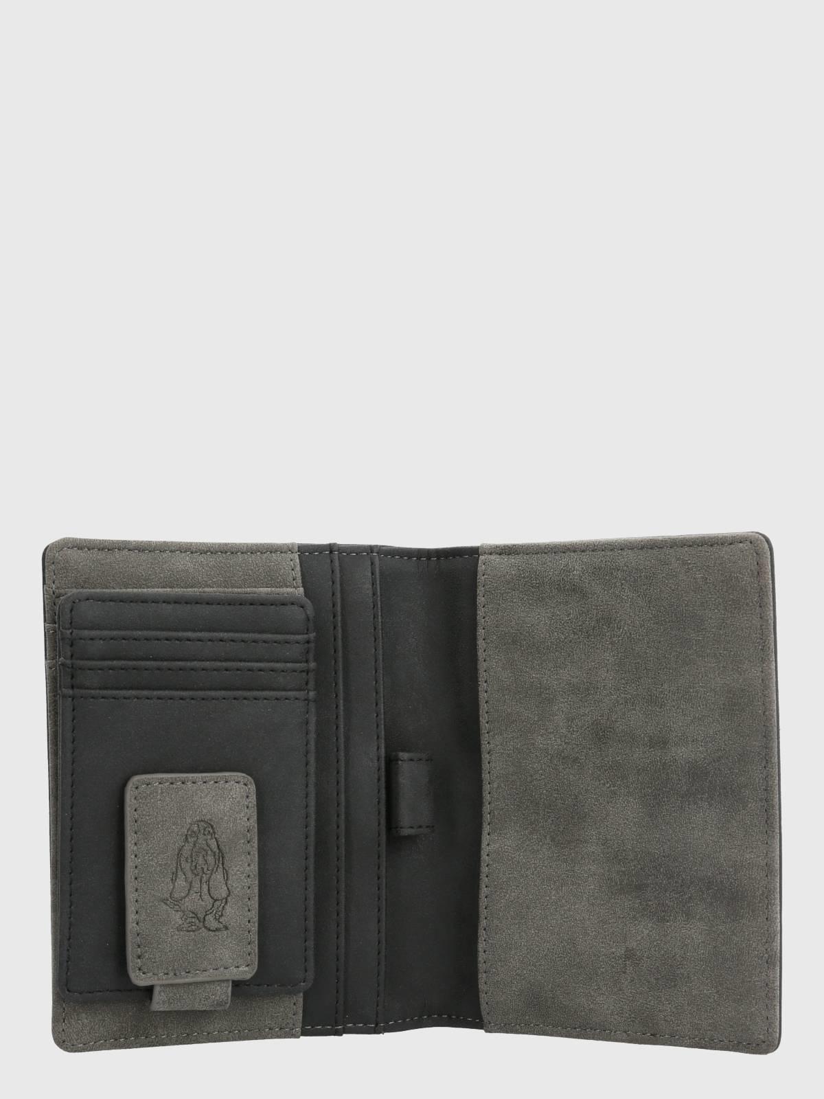 Billetera Ecocuero Mujer Drina Passport Negro-2