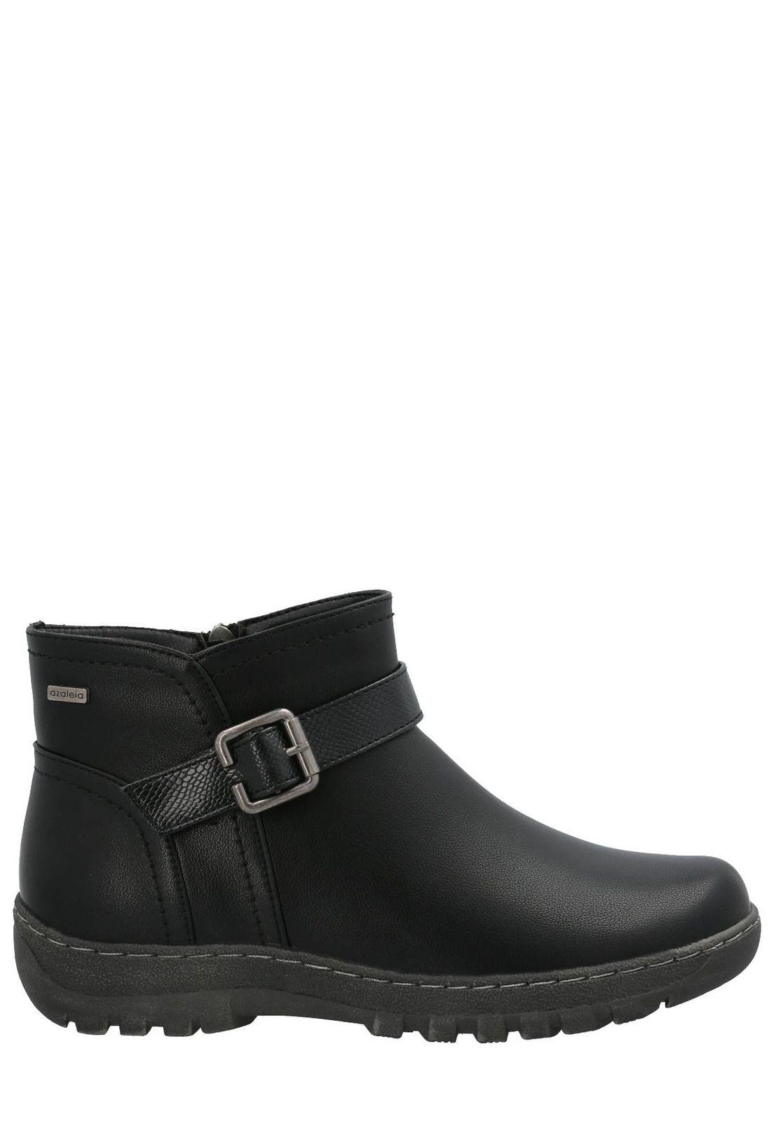 Botín Línese Mujer Negro-1