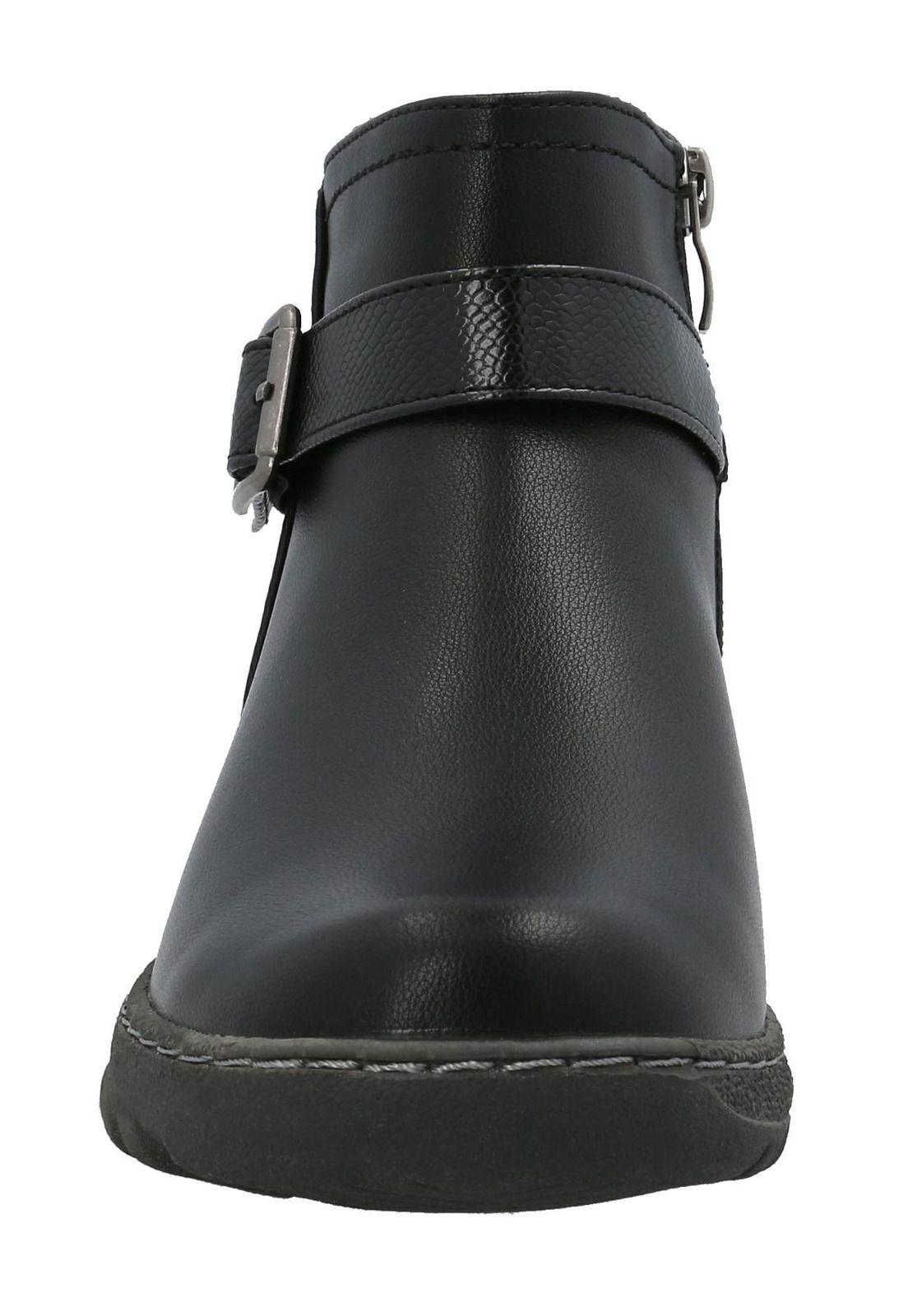 Botín Línese Mujer Negro-3