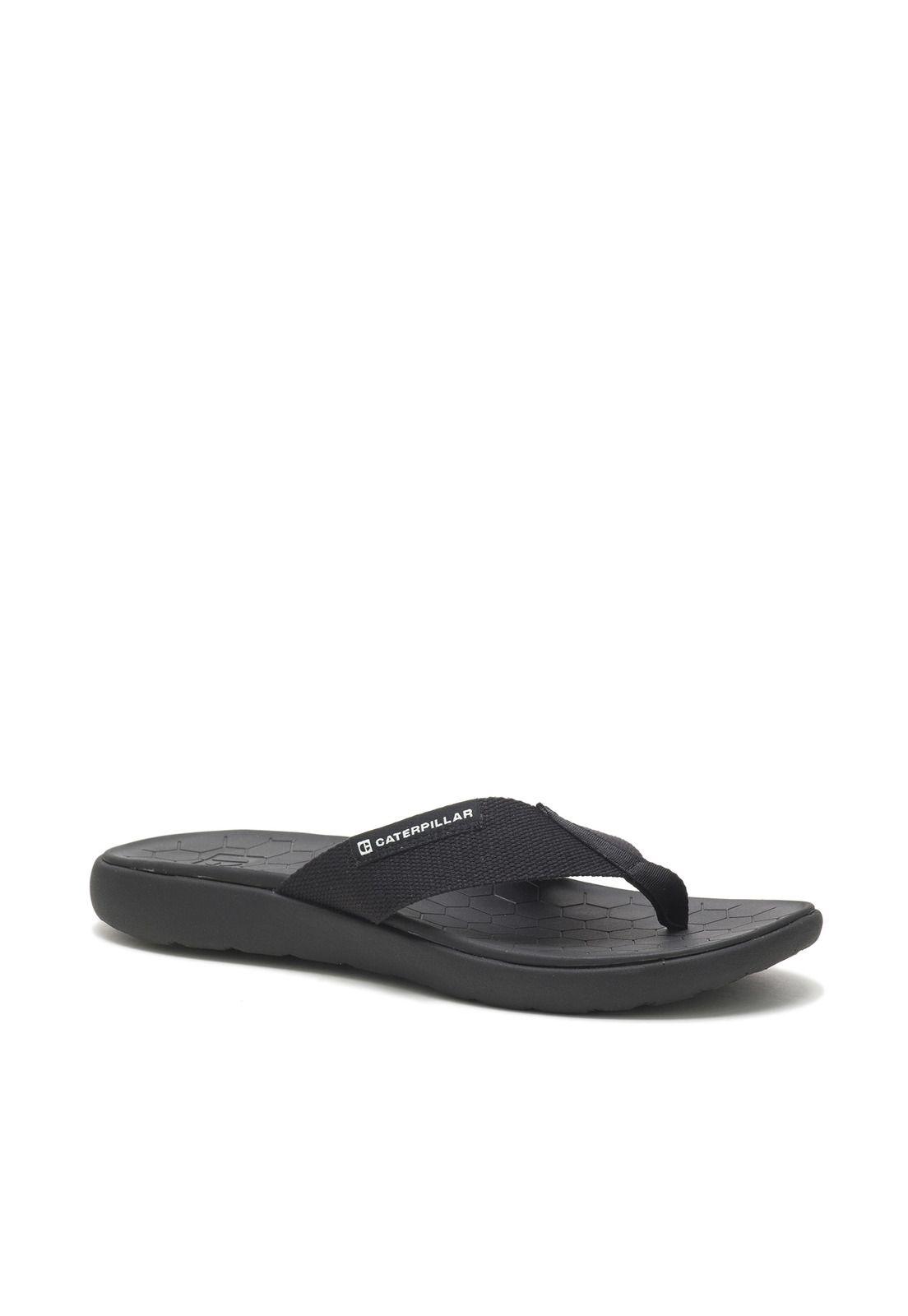 Sandalia Via Flip Negro Hombre-0