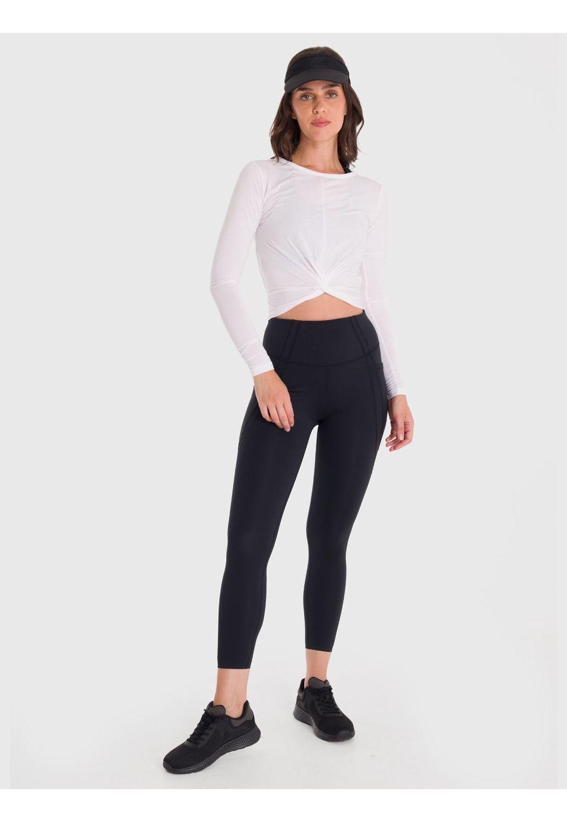 Polera Mujer Modal Long Sleeve Blanca-5