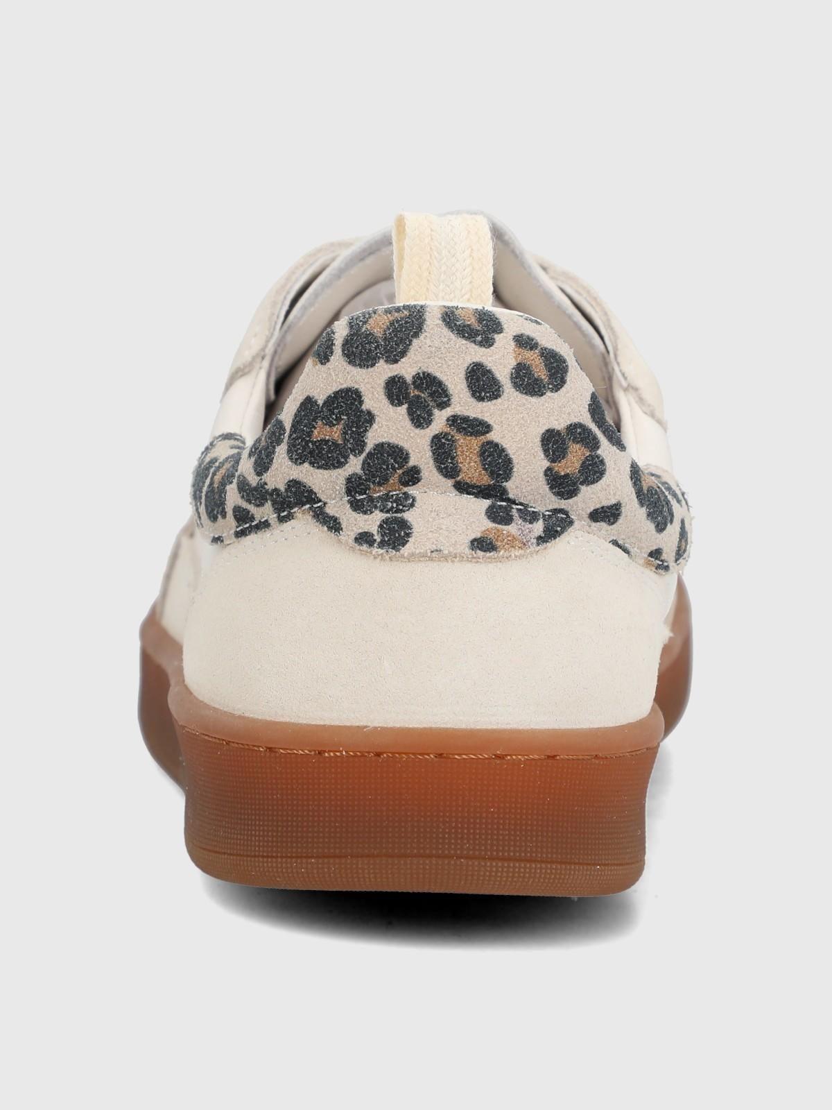 Zapatilla Cuero Mujer Dallas Blanco-6