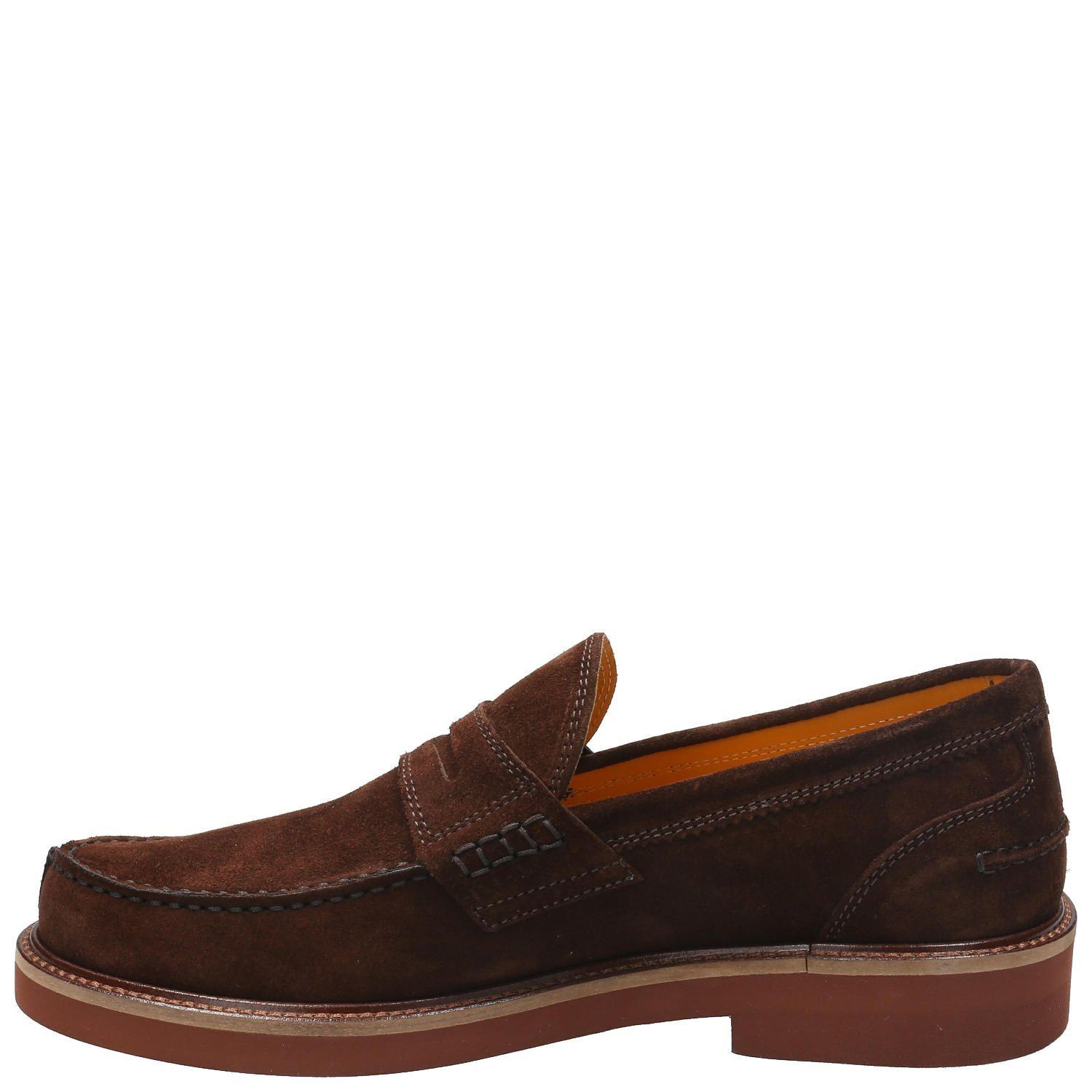 Zapato Cuero Hombre Tiber Café Oscuro-5