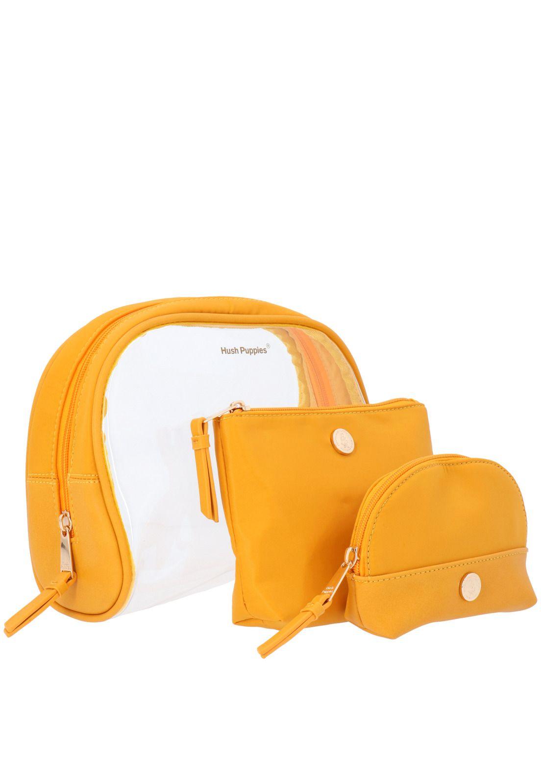 Estuche Make Up Bag Hp Mostaza Mujer-0
