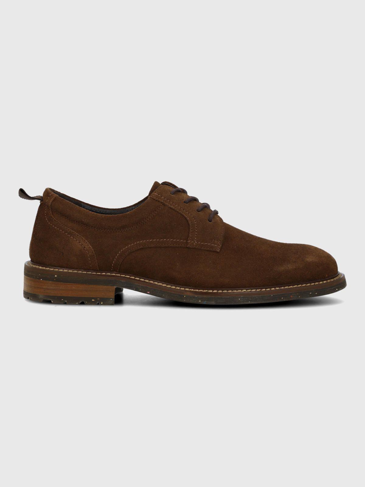 Zapato Cuero Hinton Café Hombre-1