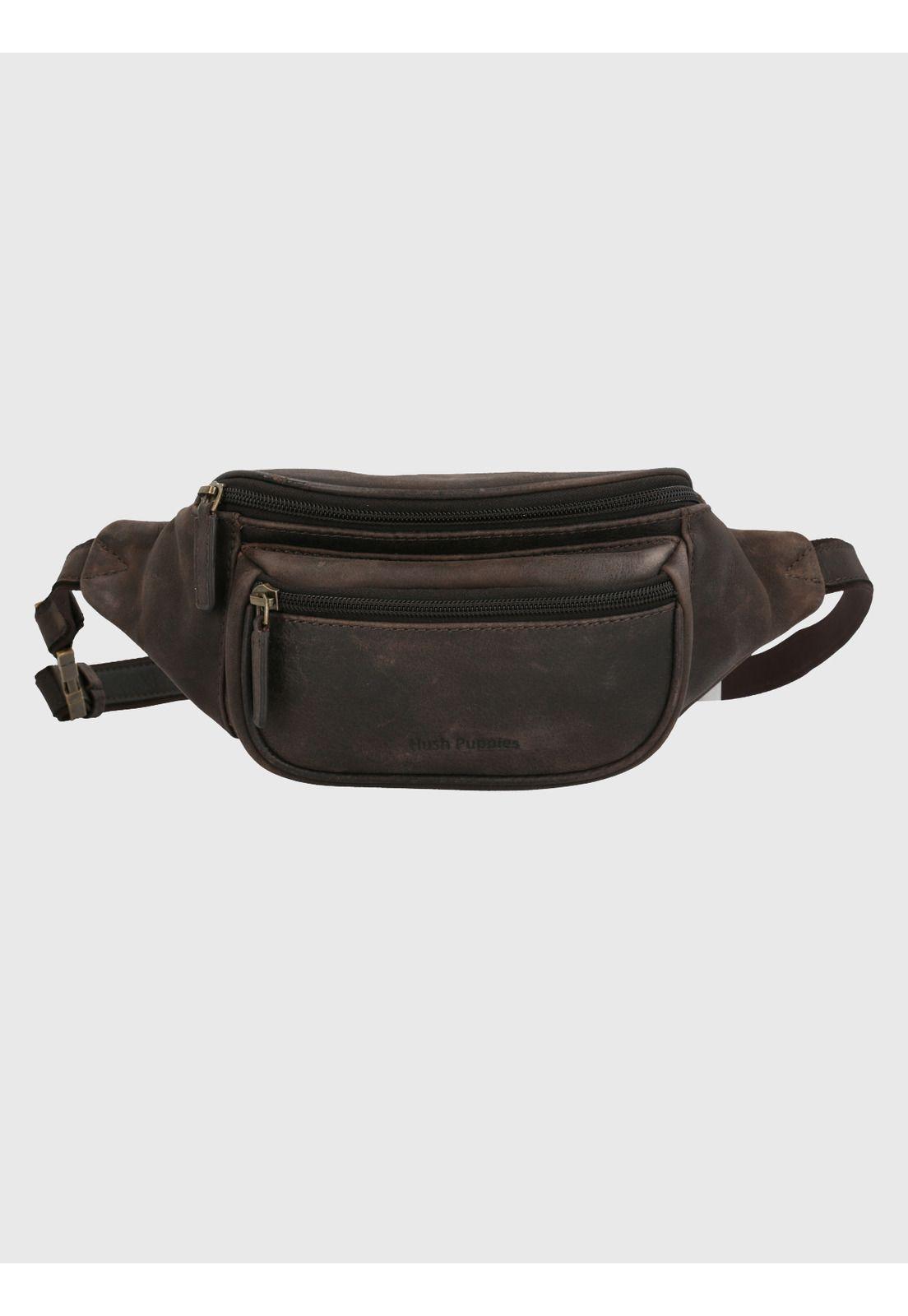 Maletin Cuero Café Th Rhondda Waist Hombre-0