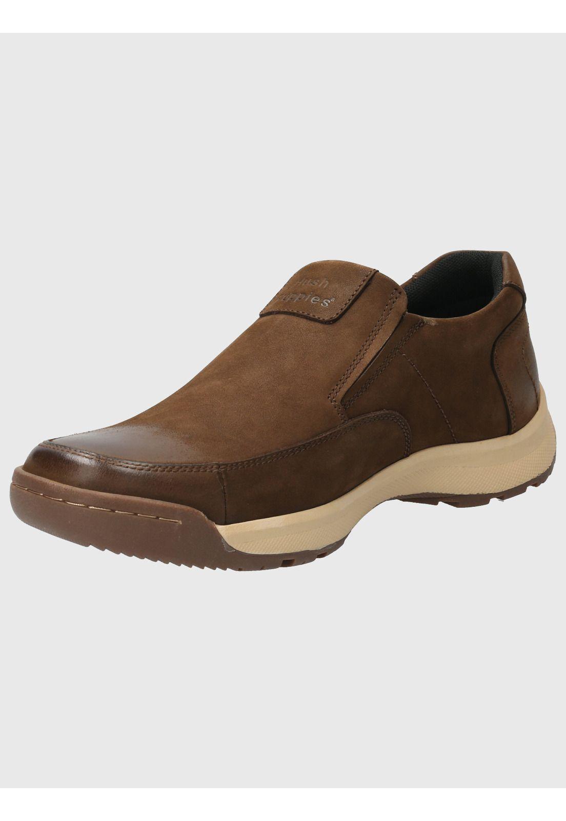 Slip On Cuero Hombre Consin Café-4
