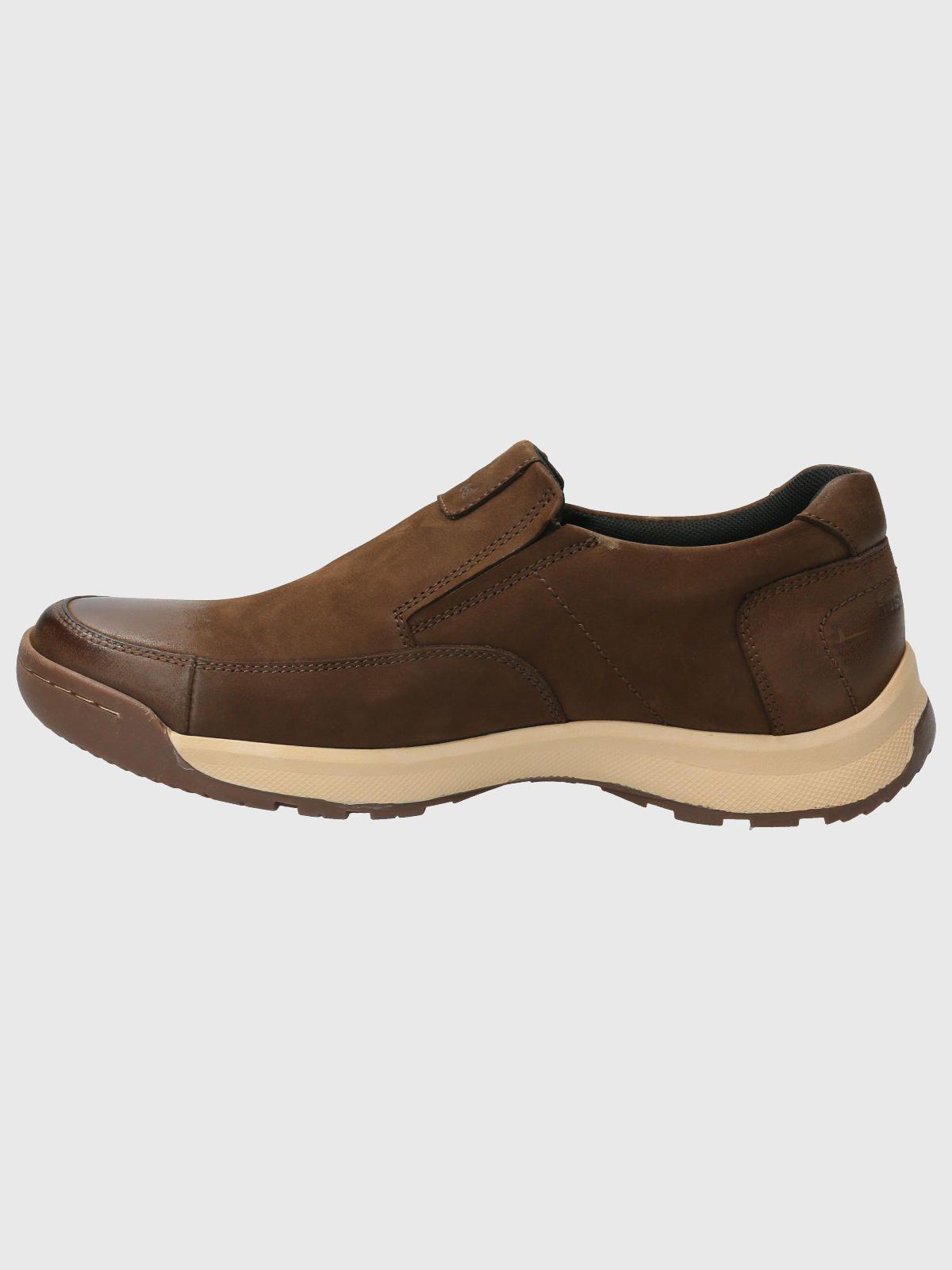 Slip On Cuero Hombre Consin Café-5