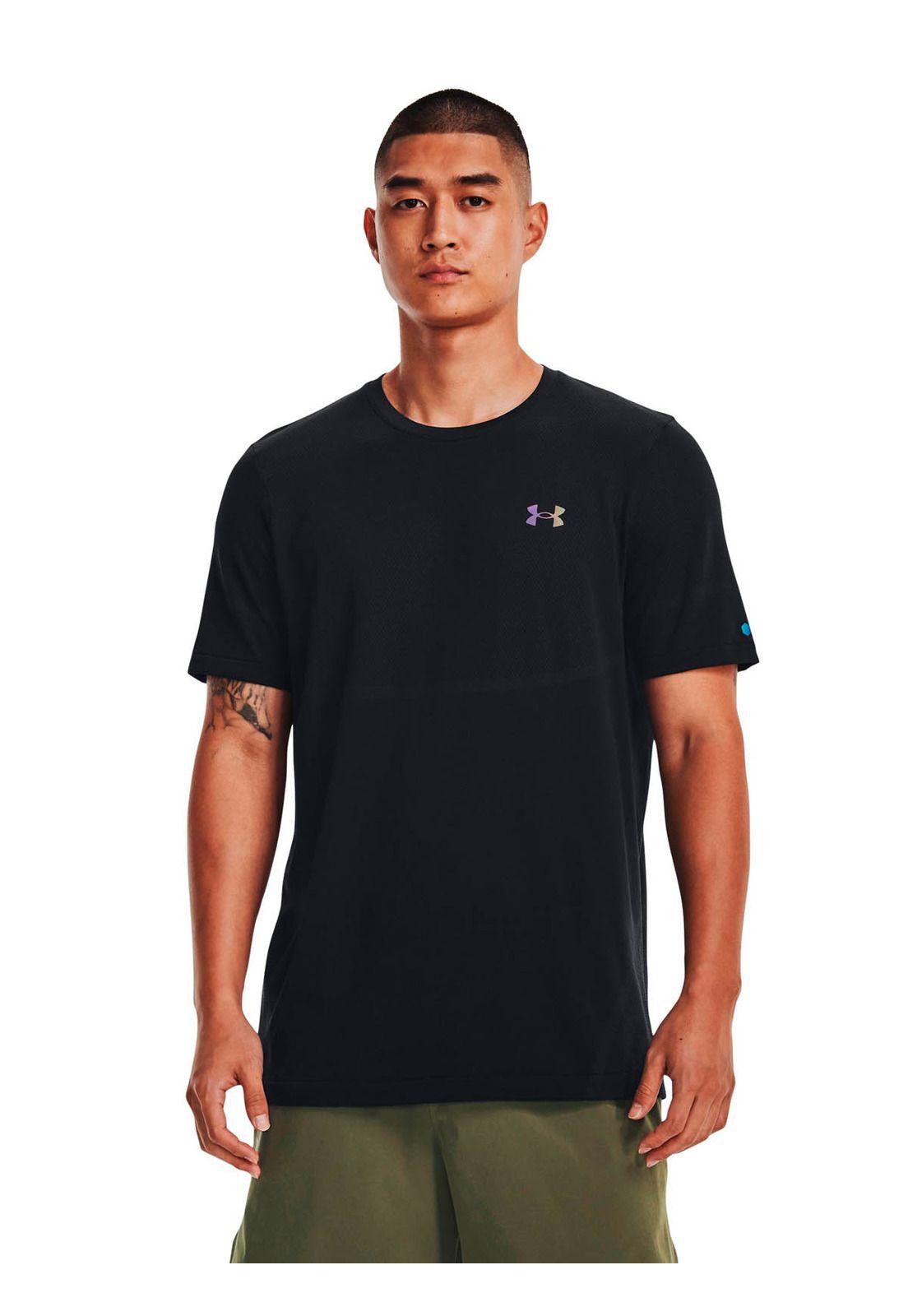 Polera Training hombre Vanish Elite Seamless negro -3