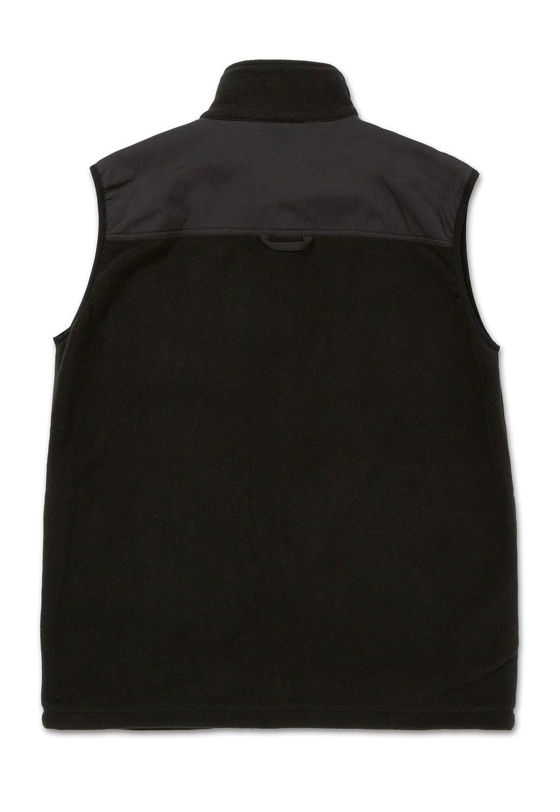 Polar Sin Mangas Fleece Utility Hombre Negro Cat-7
