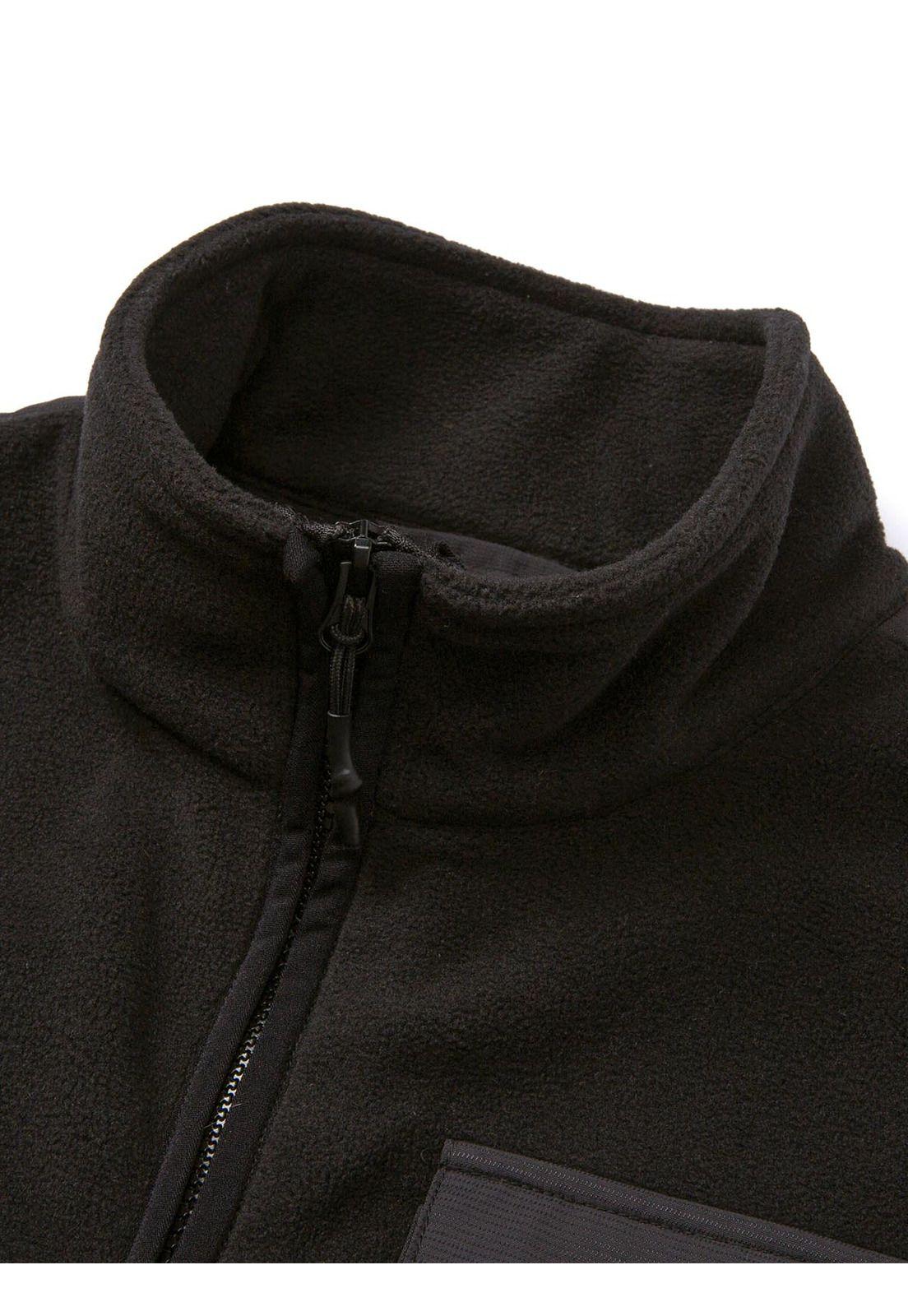 Polar Sin Mangas Fleece Utility Hombre Negro Cat-8