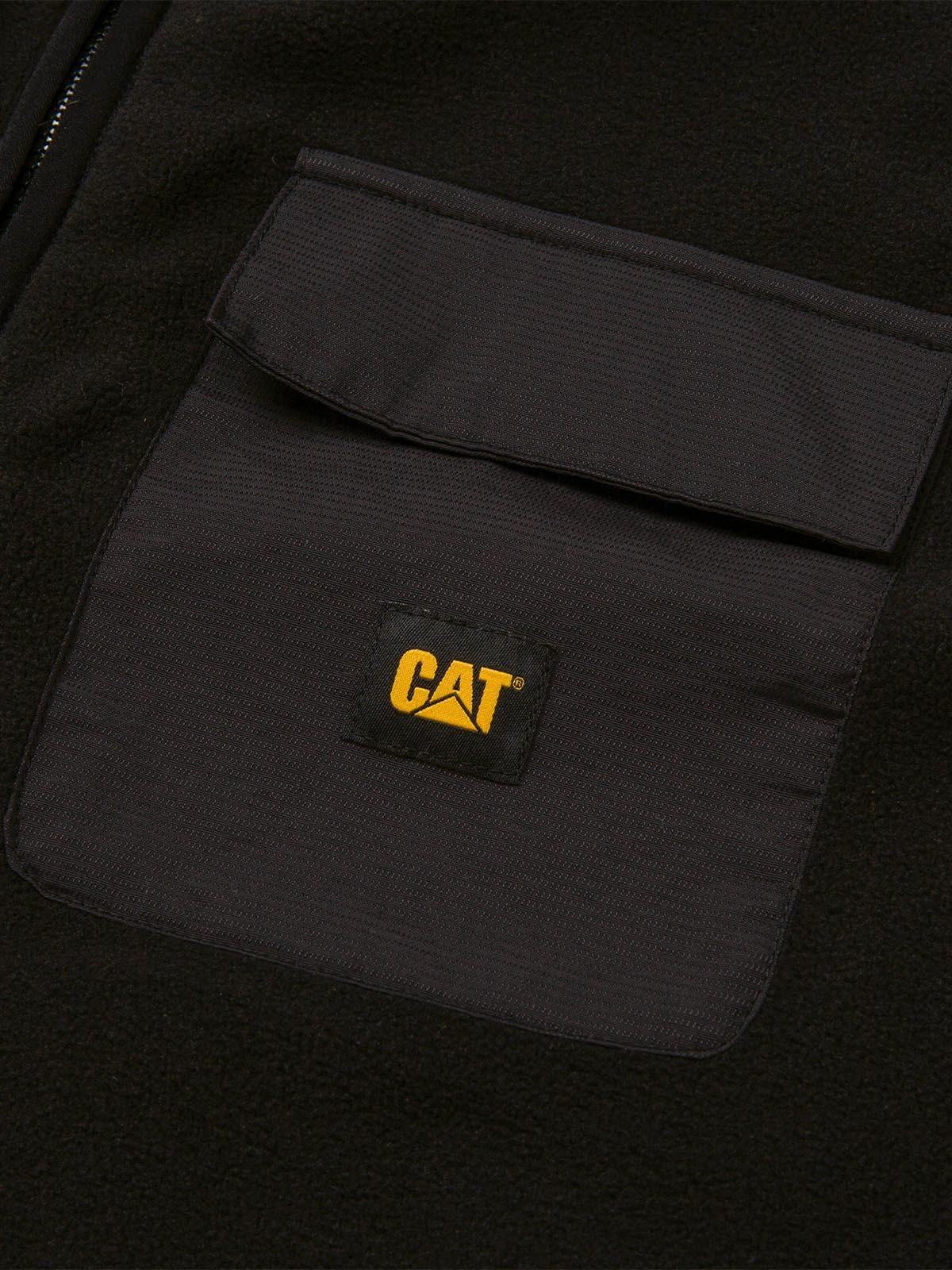 Polar Sin Mangas Fleece Utility Hombre Negro Cat-9