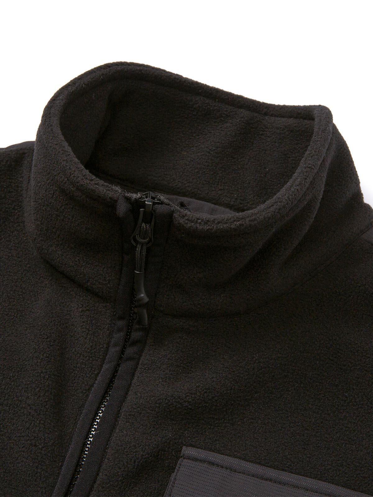 Polar Sin Mangas Fleece Utility Hombre Negro Cat-8