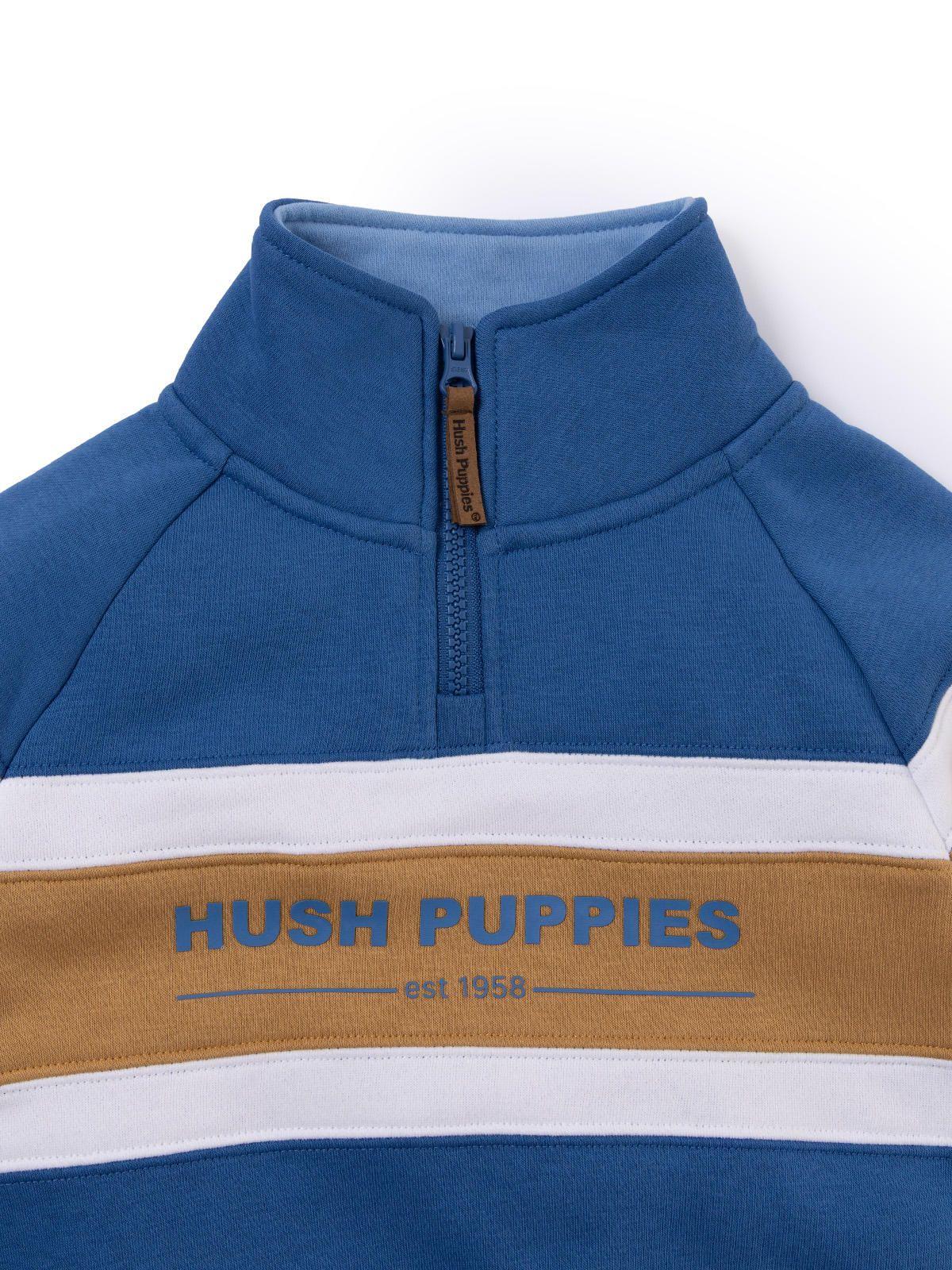 Poleron Niño Andino Azul-3