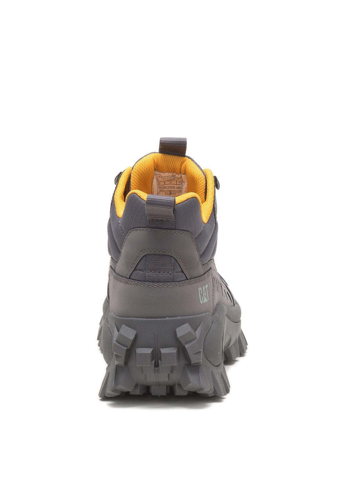 Zapatilla con caña Casual Hombre Intruder Mid Gris-4