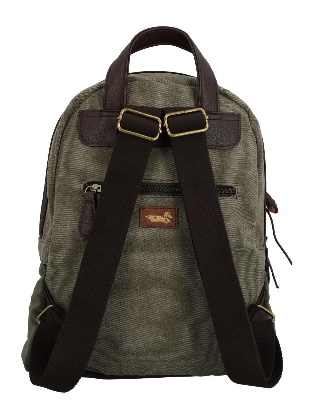 Mochila Textil Mujer Carmin Back Verde-2