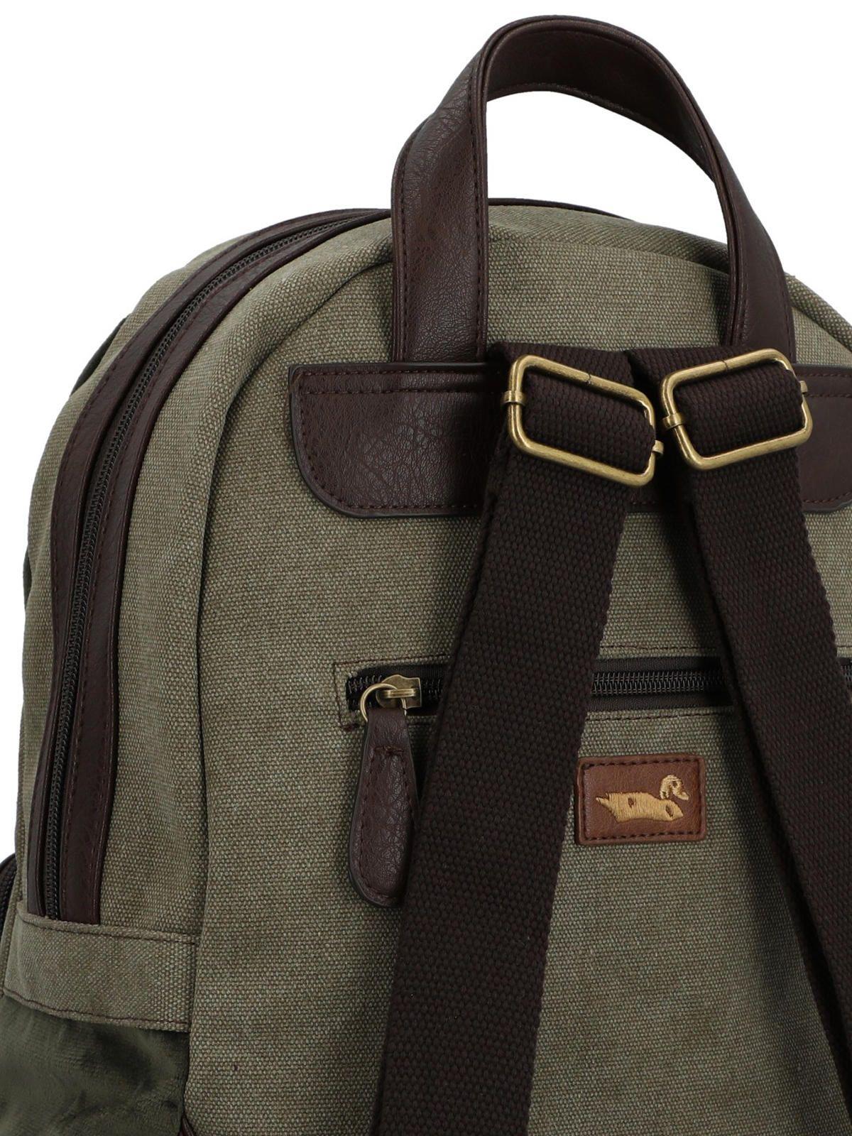 Mochila Textil Mujer Carmin Back Verde-4