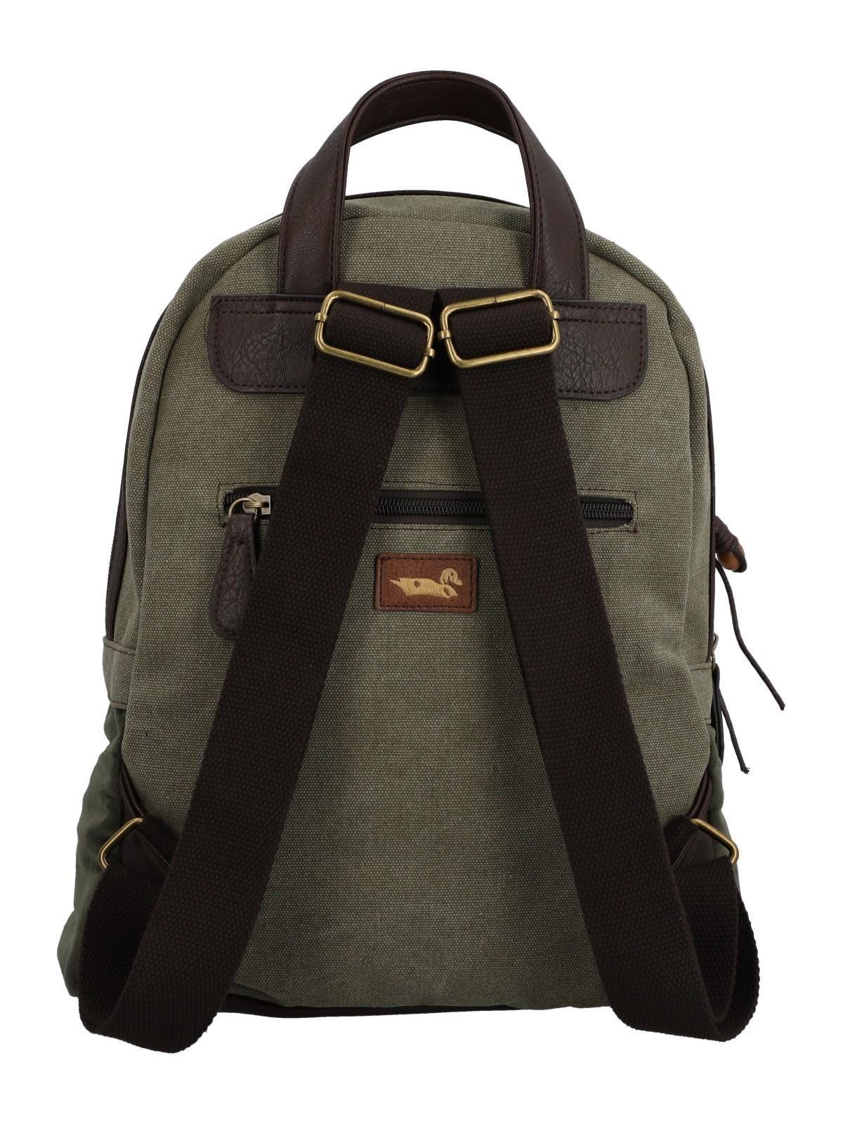 Mochila Textil Mujer Carmin Back Verde-2