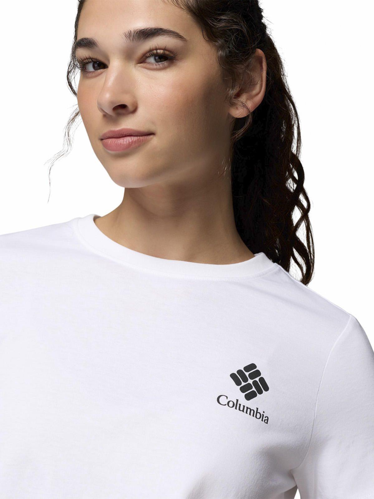 Polera Mujer Rolling Bend Graphic Blanco-3