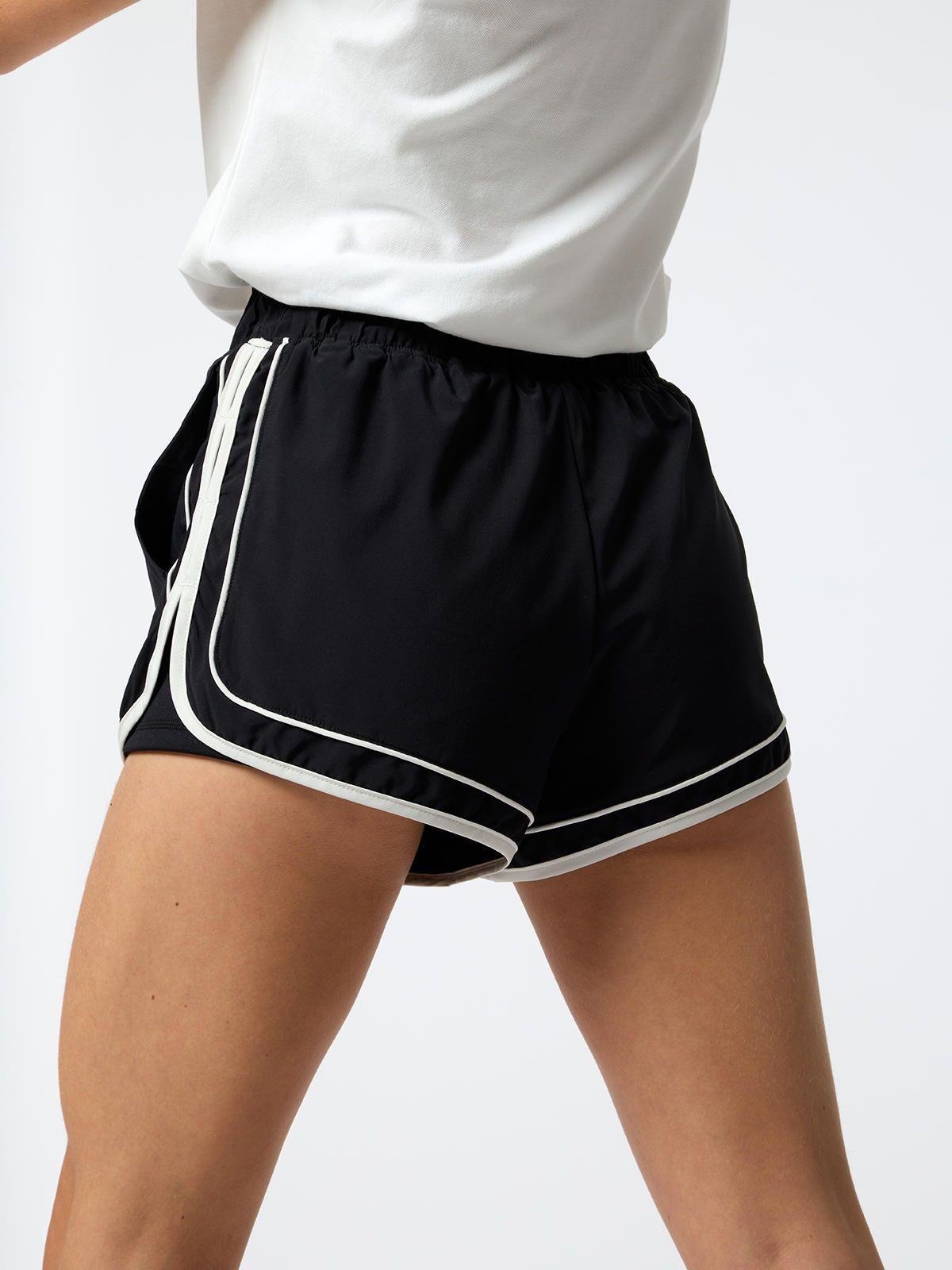 Short 2 in 1 Petra Negro Mujer-3