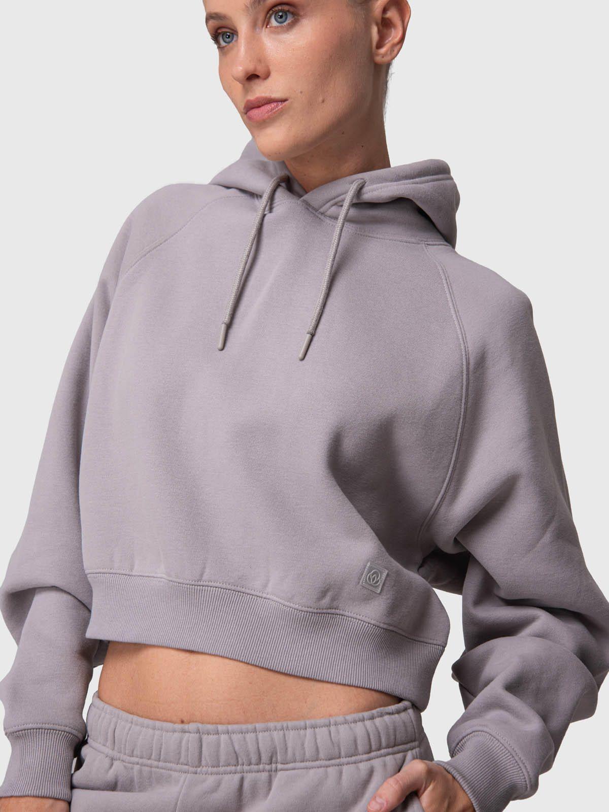 Poleron Mujer Hoodie Ginny Rec Gris-0
