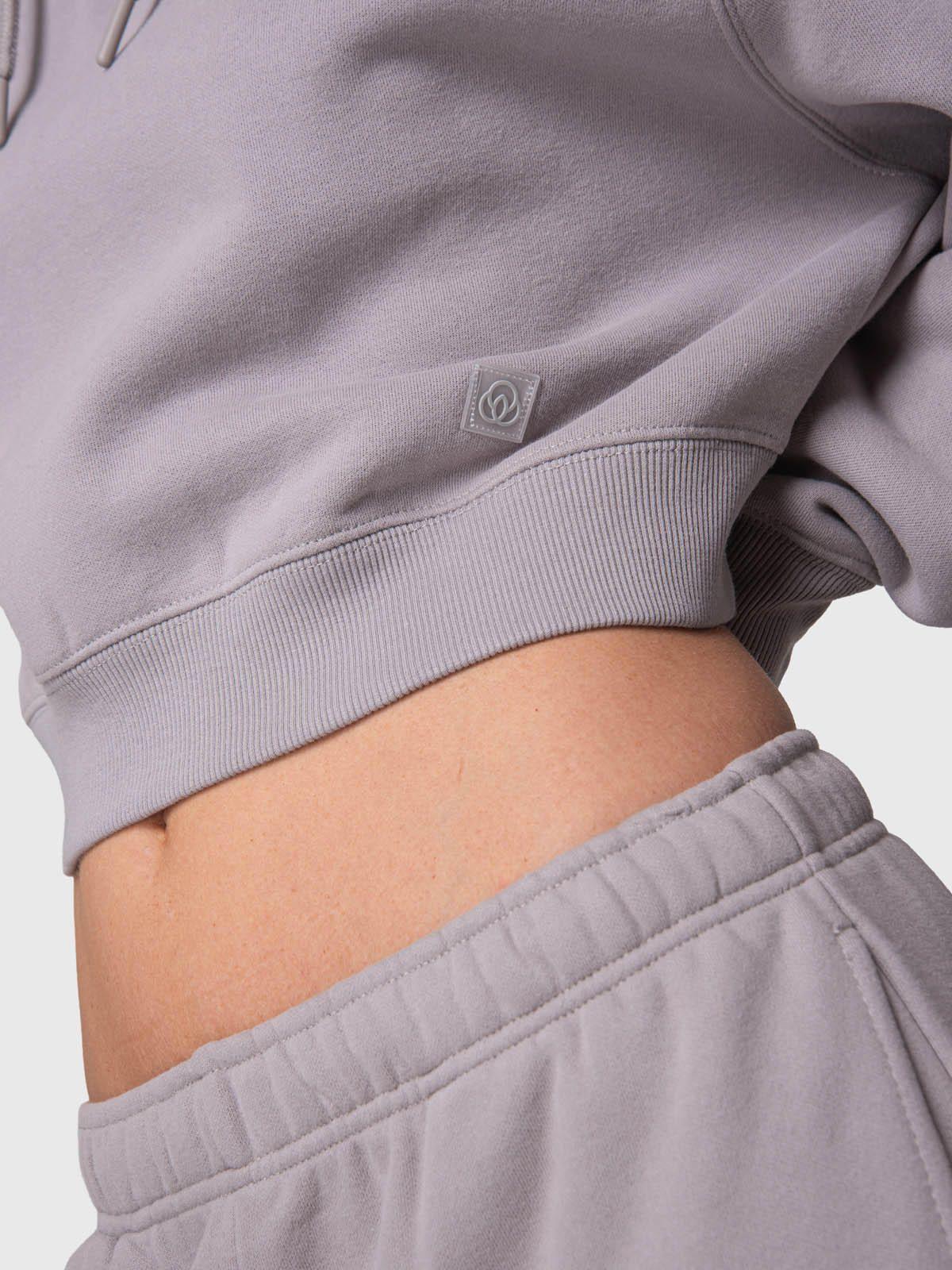 Poleron Mujer Hoodie Ginny Rec Gris-1