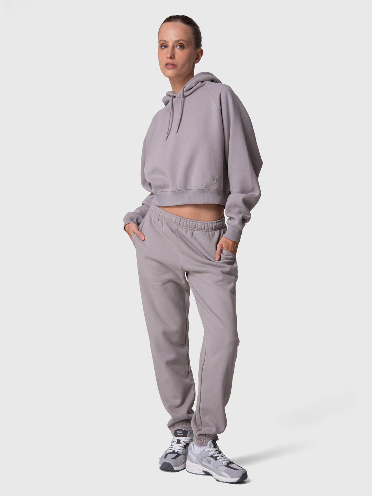 Poleron Mujer Hoodie Ginny Rec Gris-3