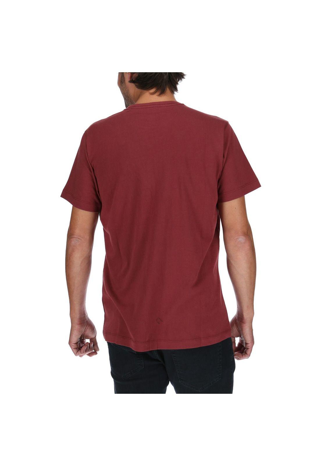 Polera Mc Hombre Eagle Tee Rojo-2